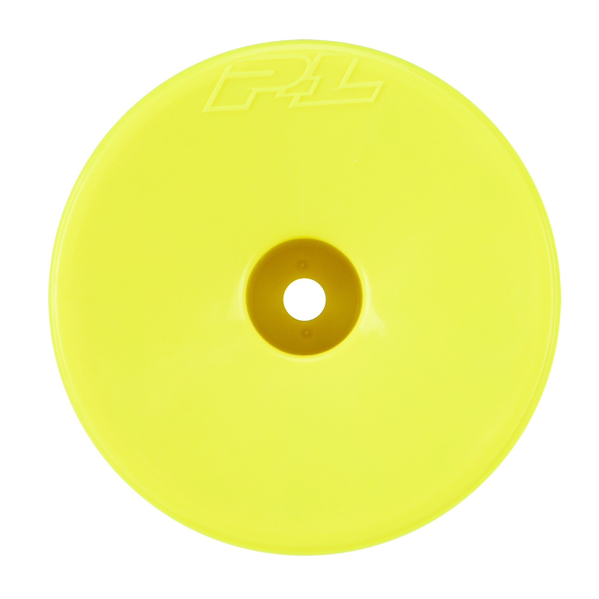 1/10 Velocity F/R 2.2" 12mm Truck Wheels (4) Yellow: 22X-T & T6.4