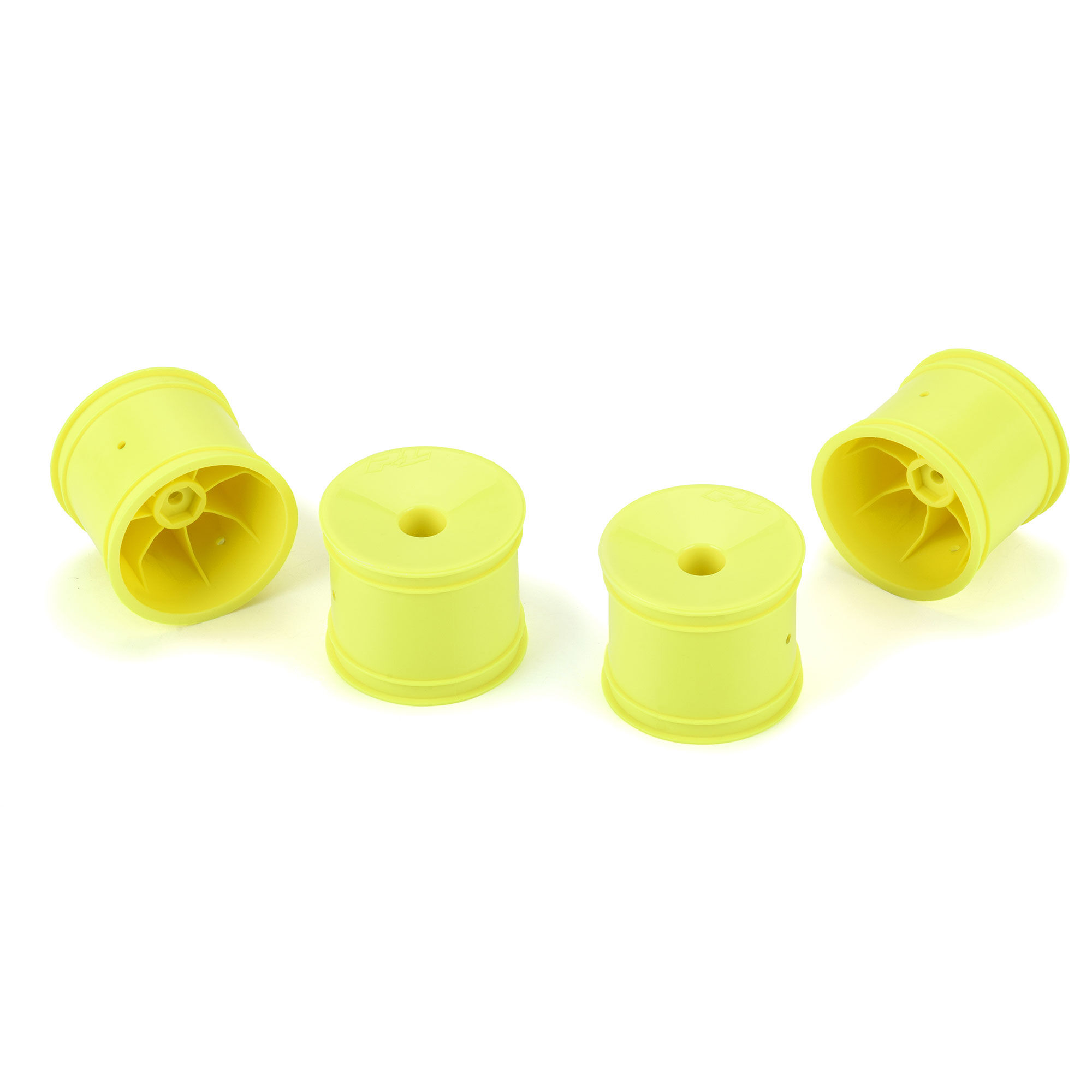 Pro-Line Racing 1:10 Velocity F/R 2.2" 12mm Truck Wheels (4) Yellow: 22X-T & T6.4-PRO284602