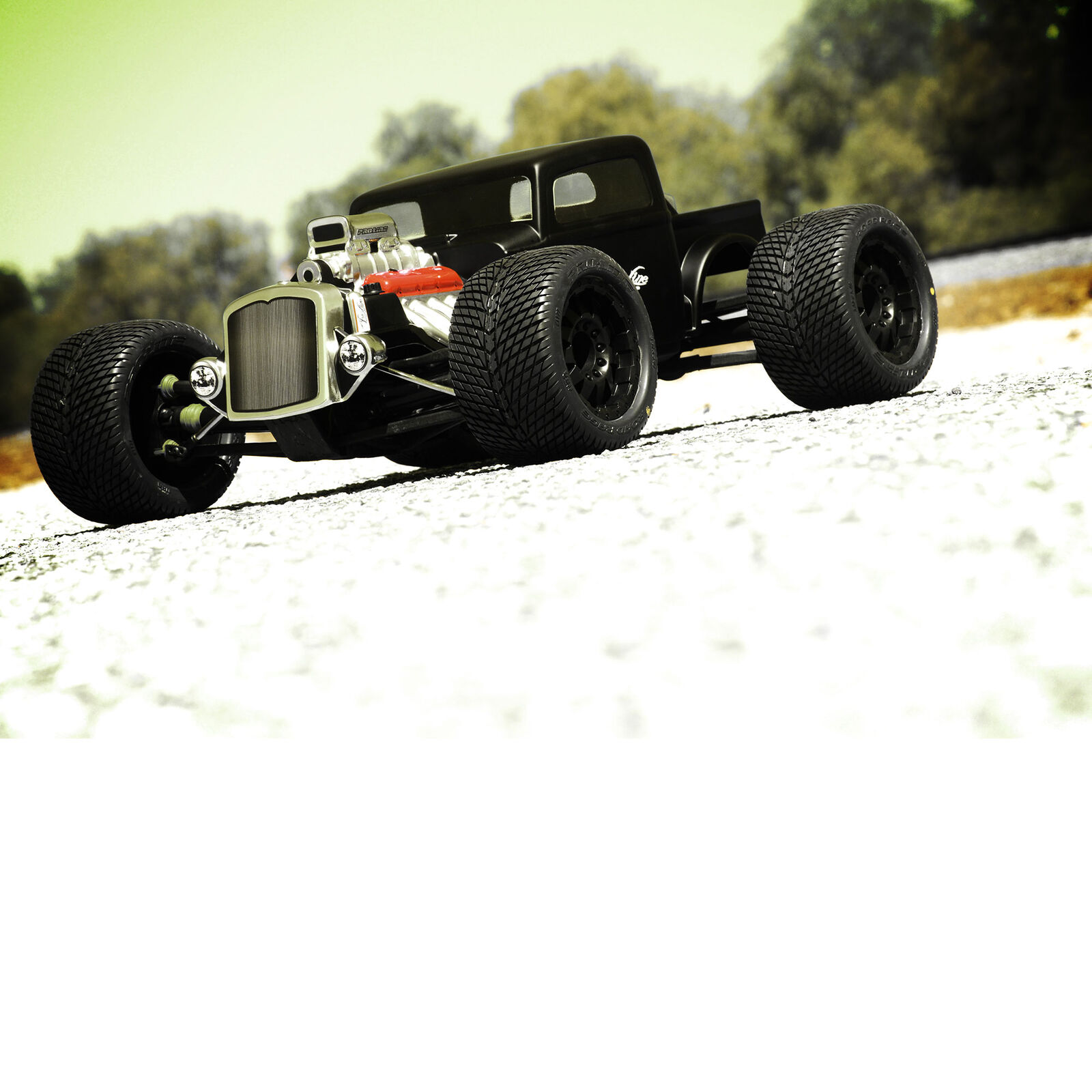 Pro-Line Racing 1/8 Rat Rod Clear Body: Monster Truck-PRO341000
