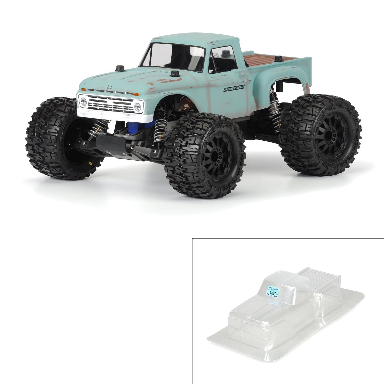 Pro-Line Racing 1/10 1966 Ford F-100 Clear Body: Stampede-PRO341200