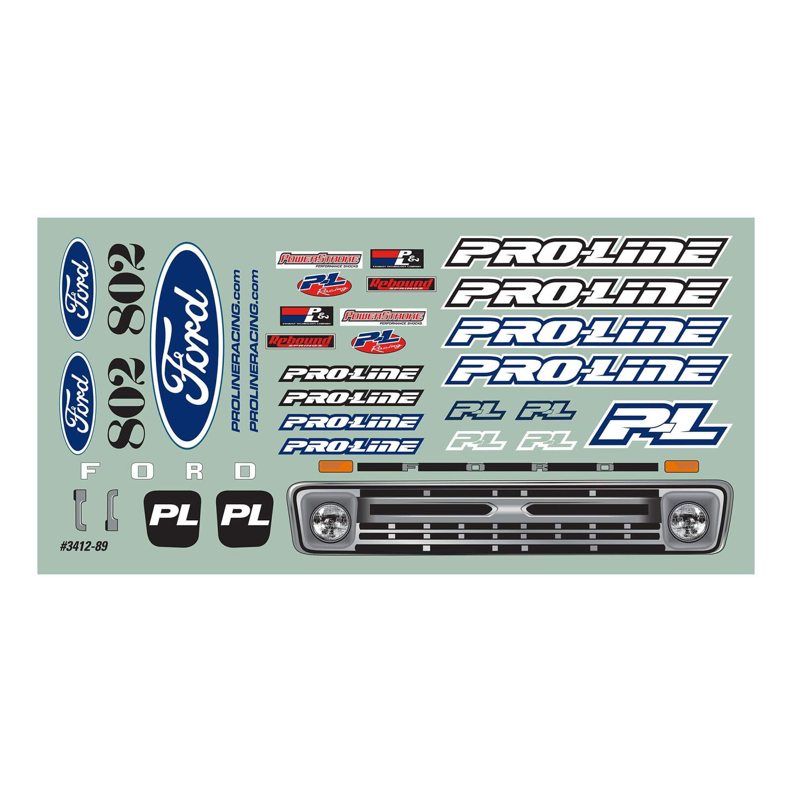 Pro-Line Racing 1/10 1966 Ford F-100 Clear Body: Stampede-PRO341200