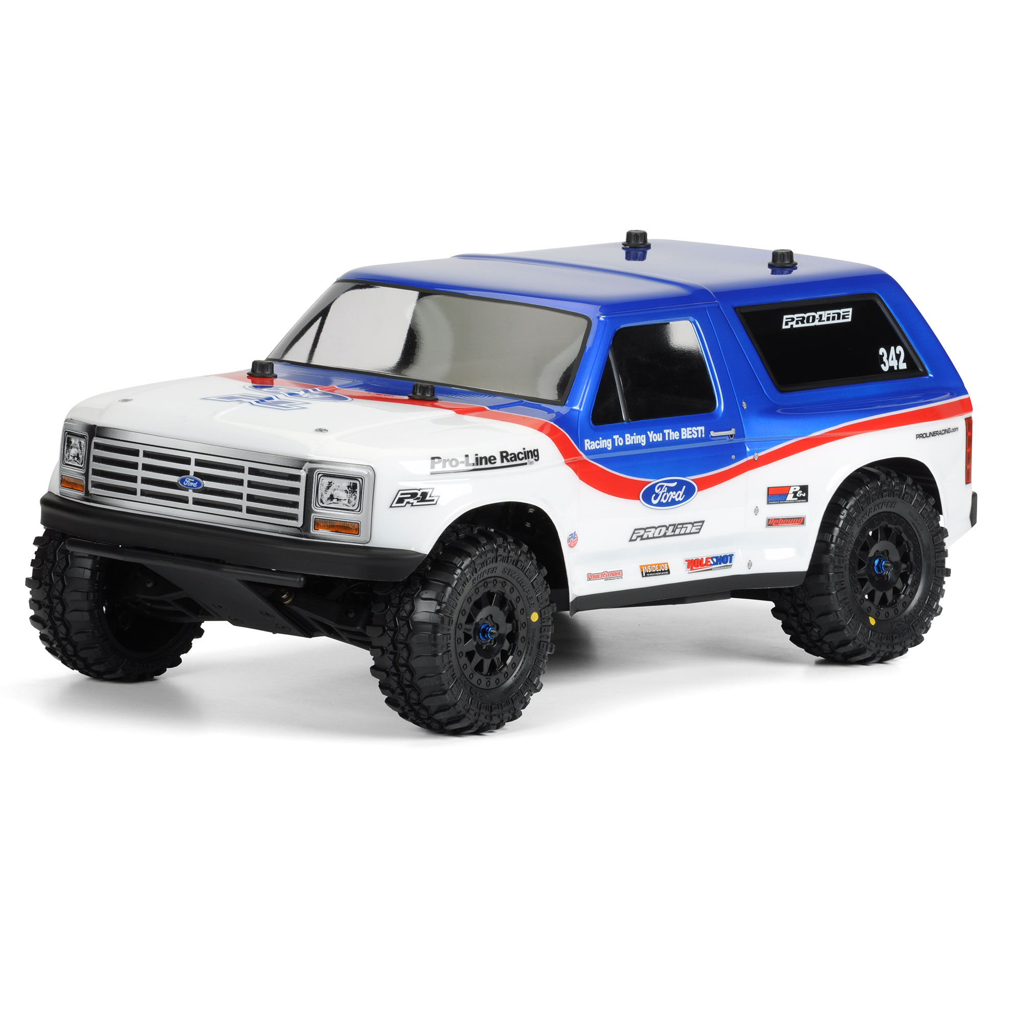 Pro-Line Racing 1:10 1981 Ford Bronco Clear Body: Short Course-PRO342300