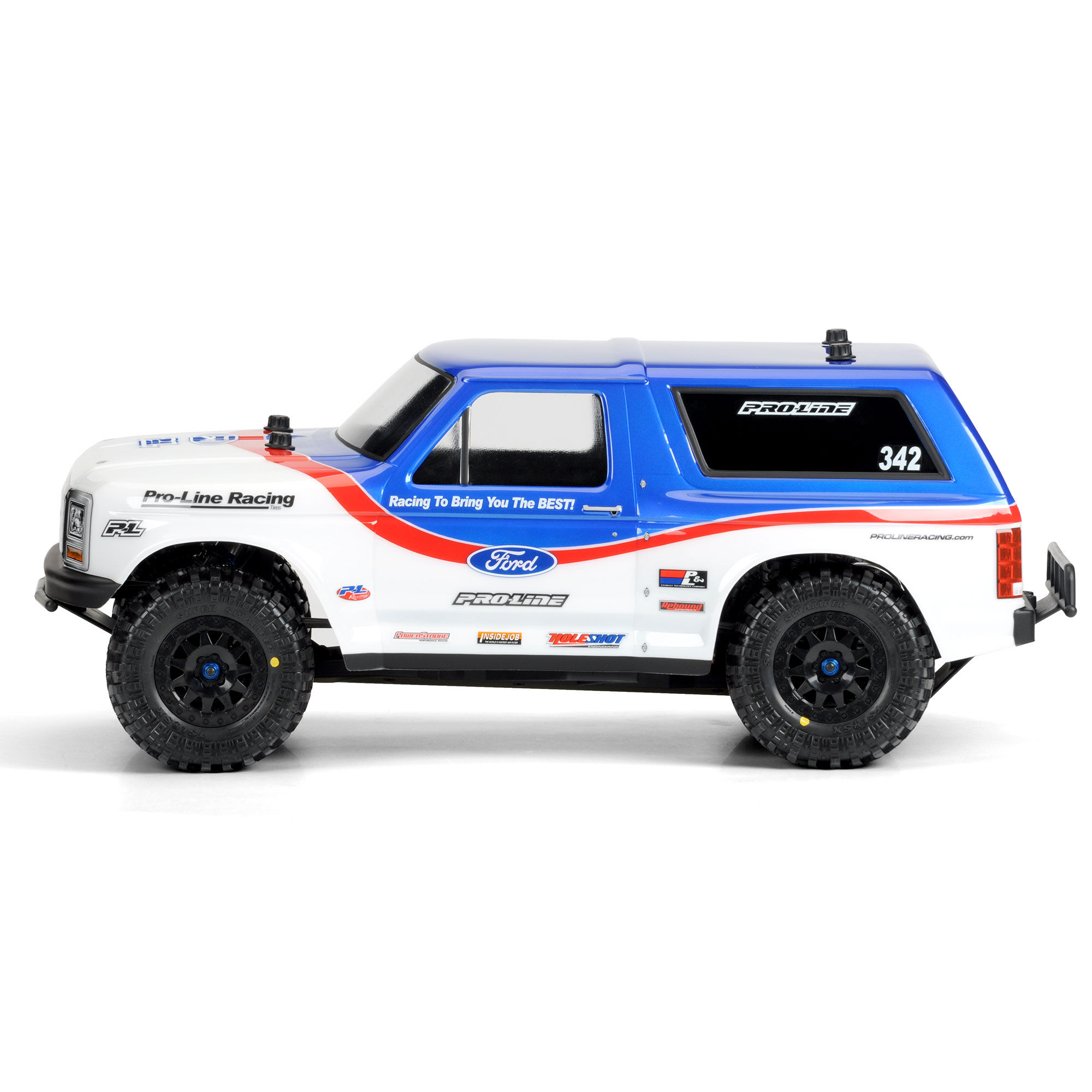 Pro-Line Racing 1:10 1981 Ford Bronco Clear Body: Short Course-PRO342300