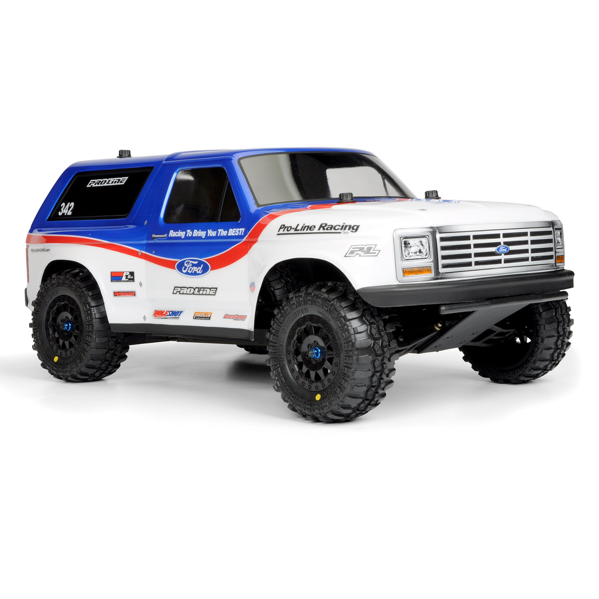 Pro-Line Racing 1:10 1981 Ford Bronco Clear Body: Short Course-PRO342300