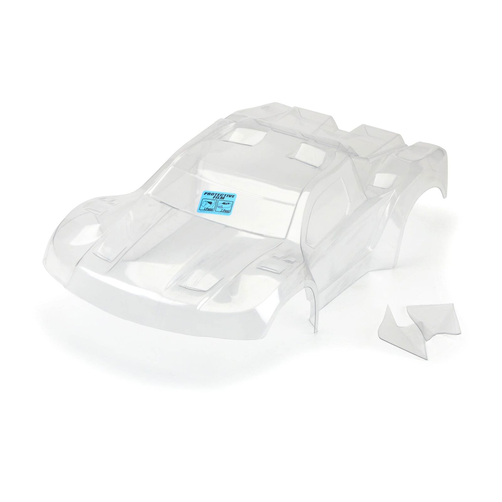 Pro-Line Racing 1/10 Pre-Cut Flo-Tek Fusion Clear Body: Short Course-PRO345817