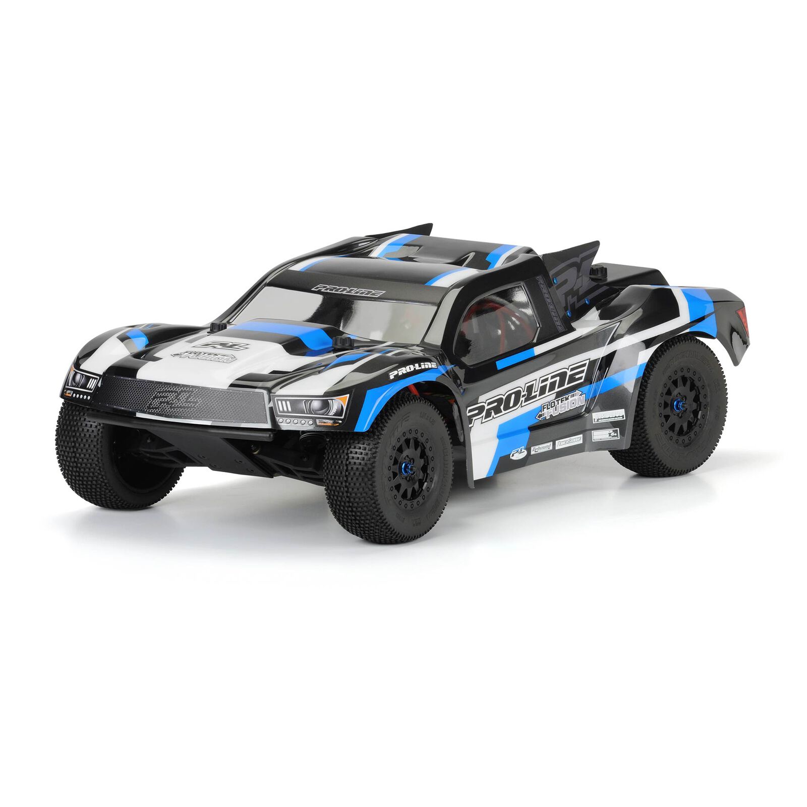 Pro-Line Racing 1/10 Pre-Cut Flo-Tek Fusion Clear Body: Short Course-PRO345817