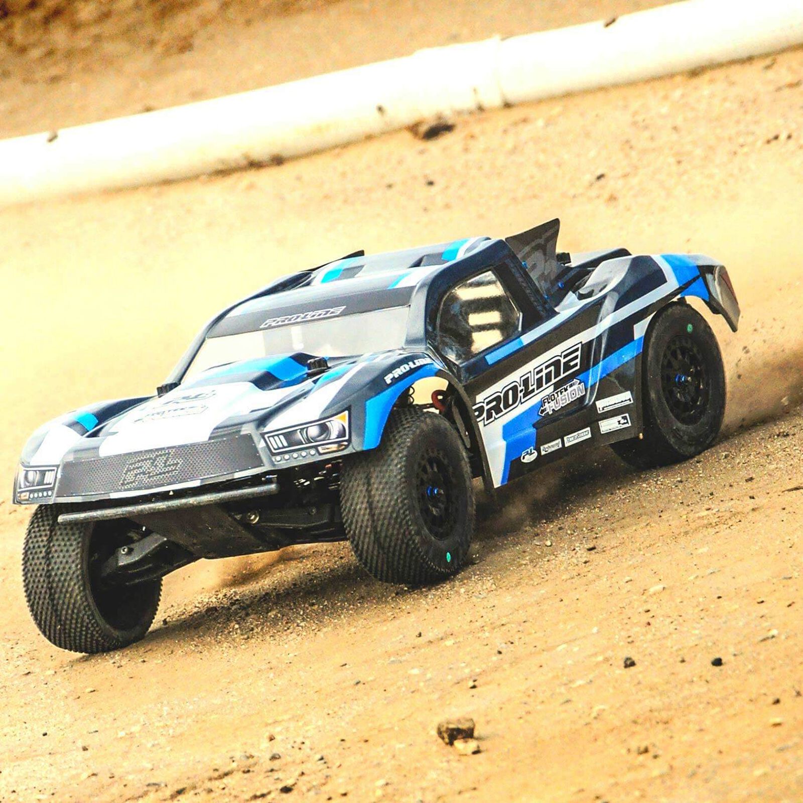 Pro-Line Racing 1/10 Pre-Cut Flo-Tek Fusion Clear Body: Short Course-PRO345817