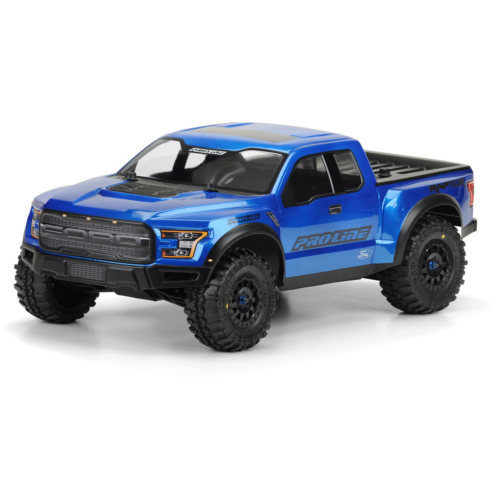 Pro-Line Racing 1/10 2017 Ford F-150 Raptor True Scale Clear Body: Short Course-PRO346100