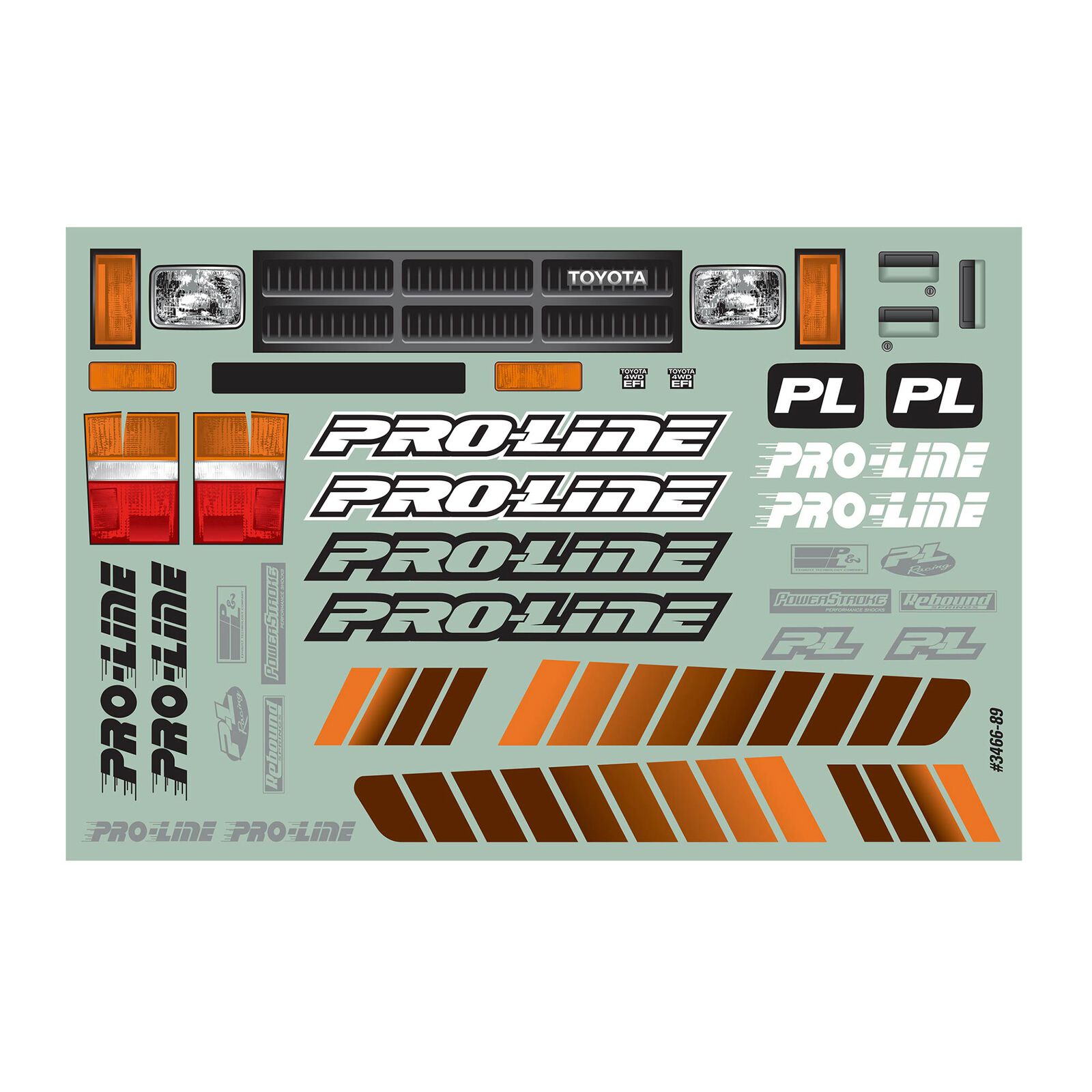 Pro-Line Racing 1/10 1985 Toyota HiLux SR5 Clear Body 12.3" (313mm) Wheelbase Crwlrs-PRO346600