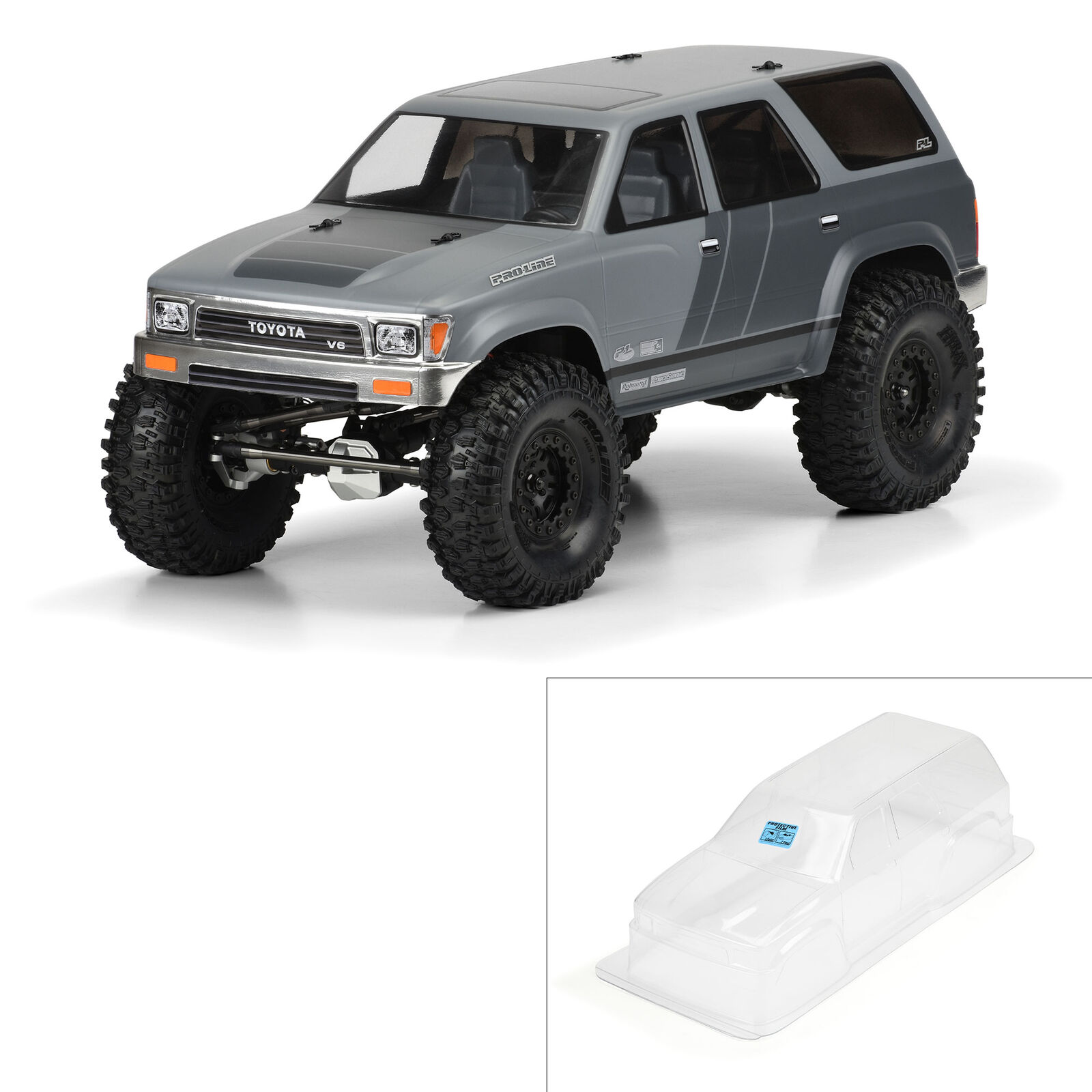 Pro-Line Racing 1/10 1991 Toyota 4Runner Clear Body 12.3" (313mm) Wheelbase Crawlers-PRO348100