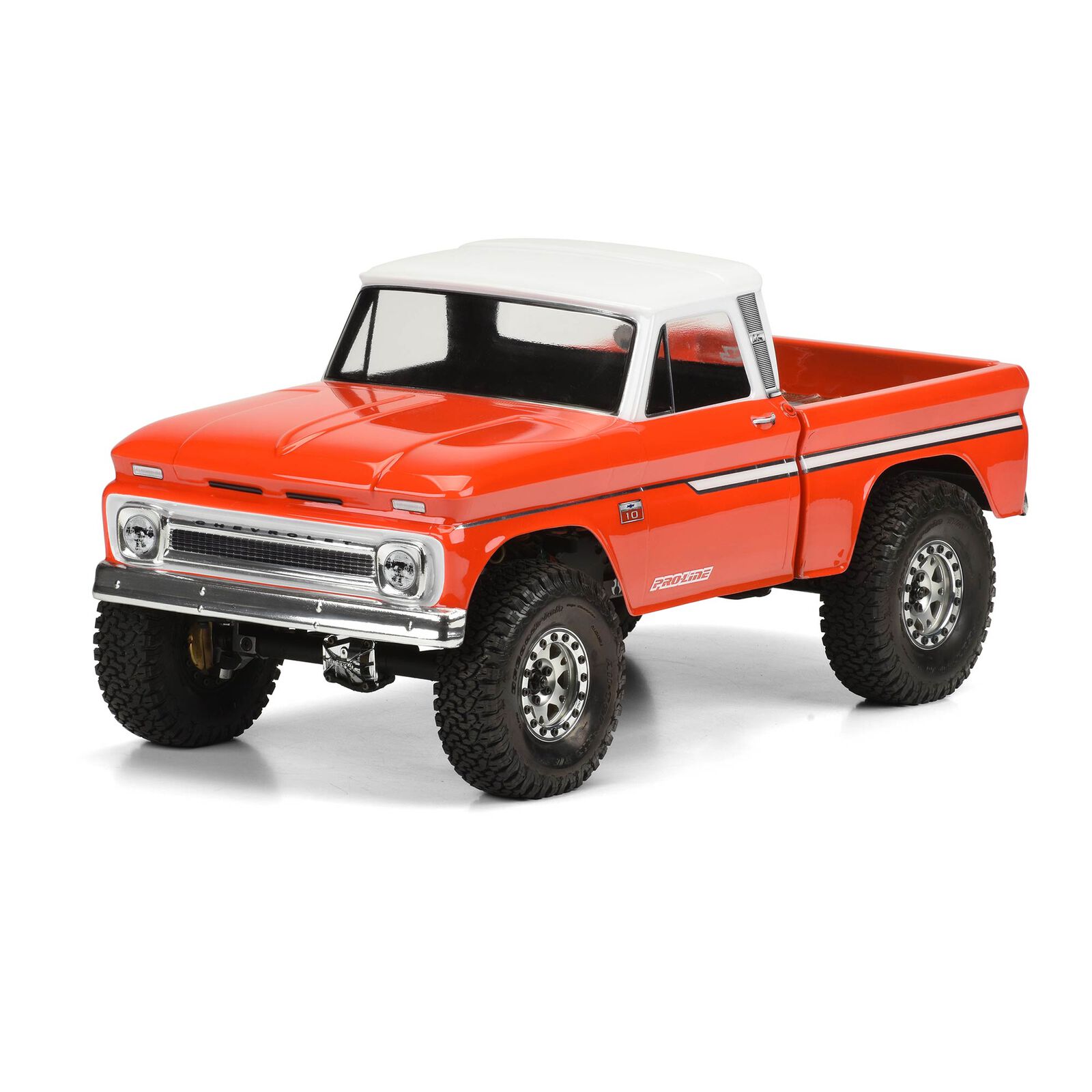 Pro-Line Racing 1/10 1966 Chevrolet C-10 Clear Body 12.3" (313mm) Wheelbase-PRO348300