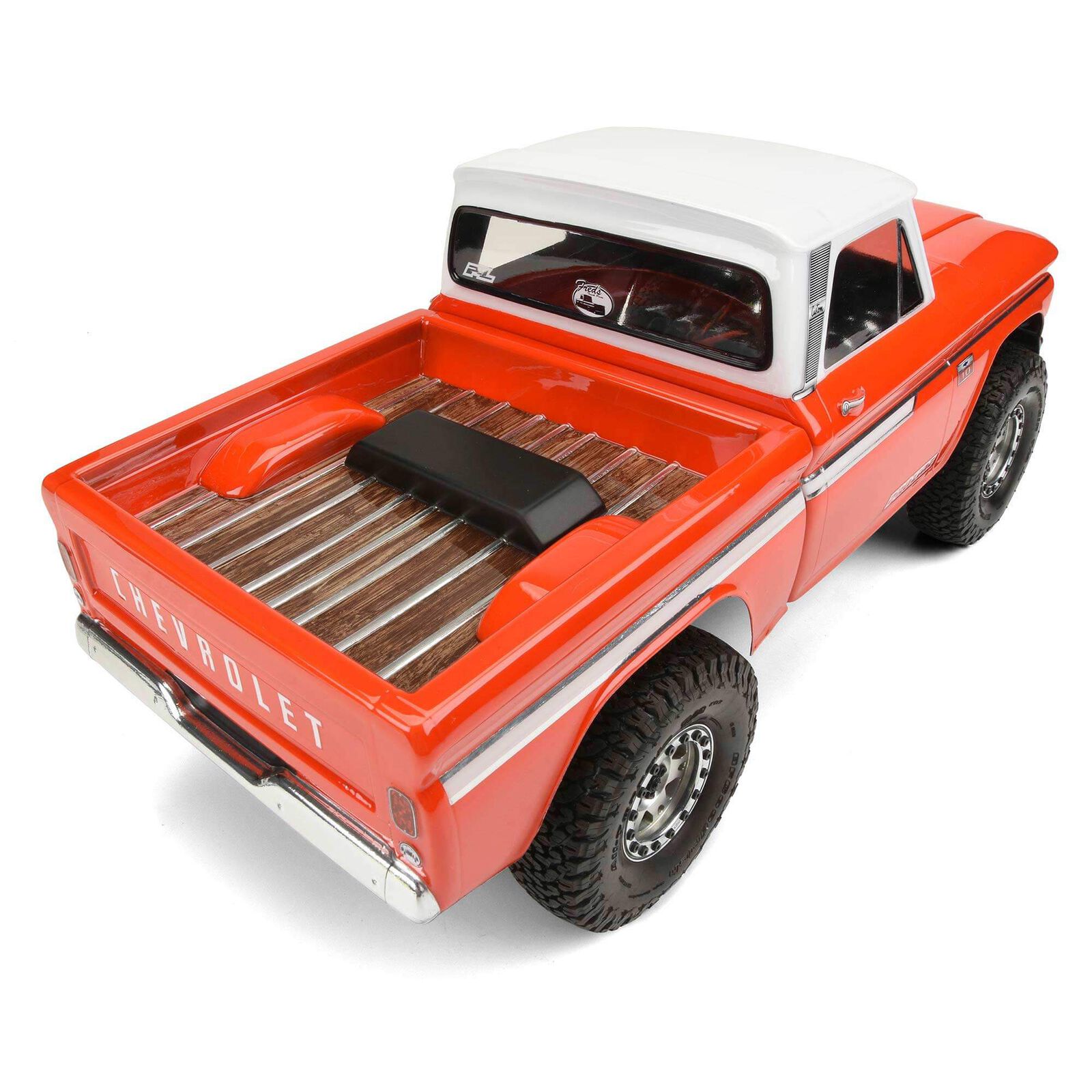 Pro-Line Racing 1/10 1966 Chevrolet C-10 Clear Body 12.3" (313mm) Wheelbase-PRO348300