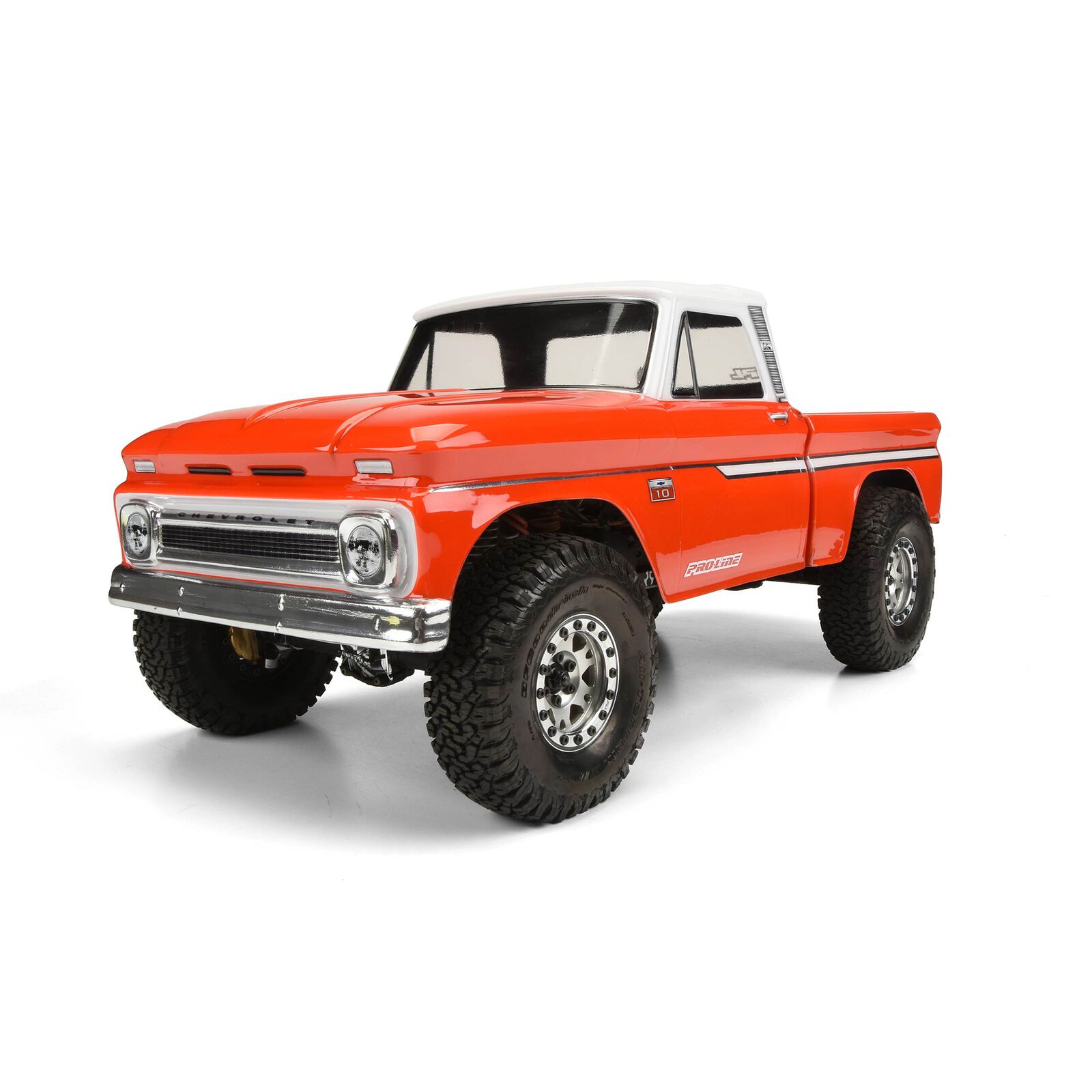 Pro-Line Racing 1/10 1966 Chevrolet C-10 Clear Body 12.3" (313mm) Wheelbase-PRO348300