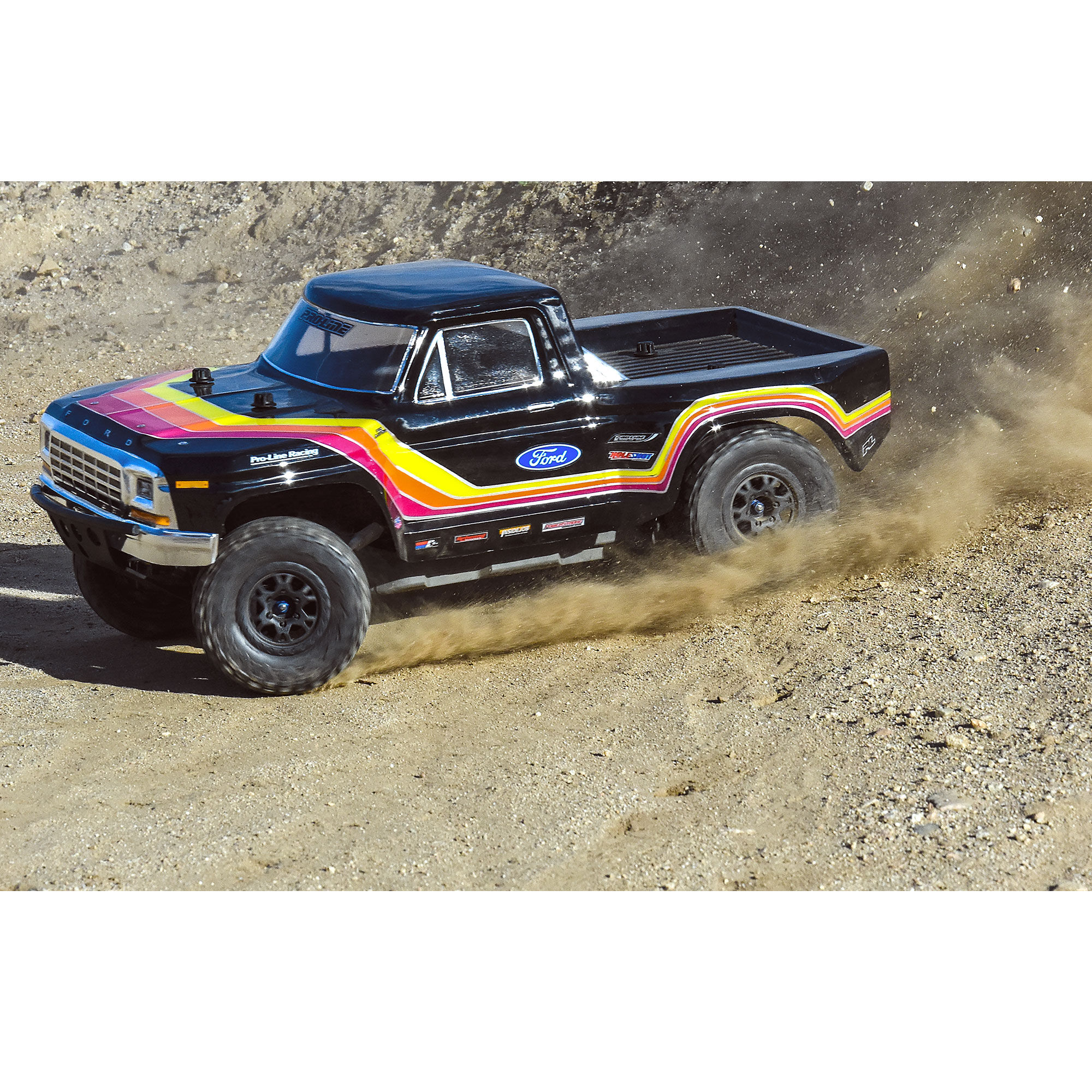 Pro-Line Racing 1:10 1979 Ford F-150 Race Truck Clear Body: Short Cours-PRO351900
