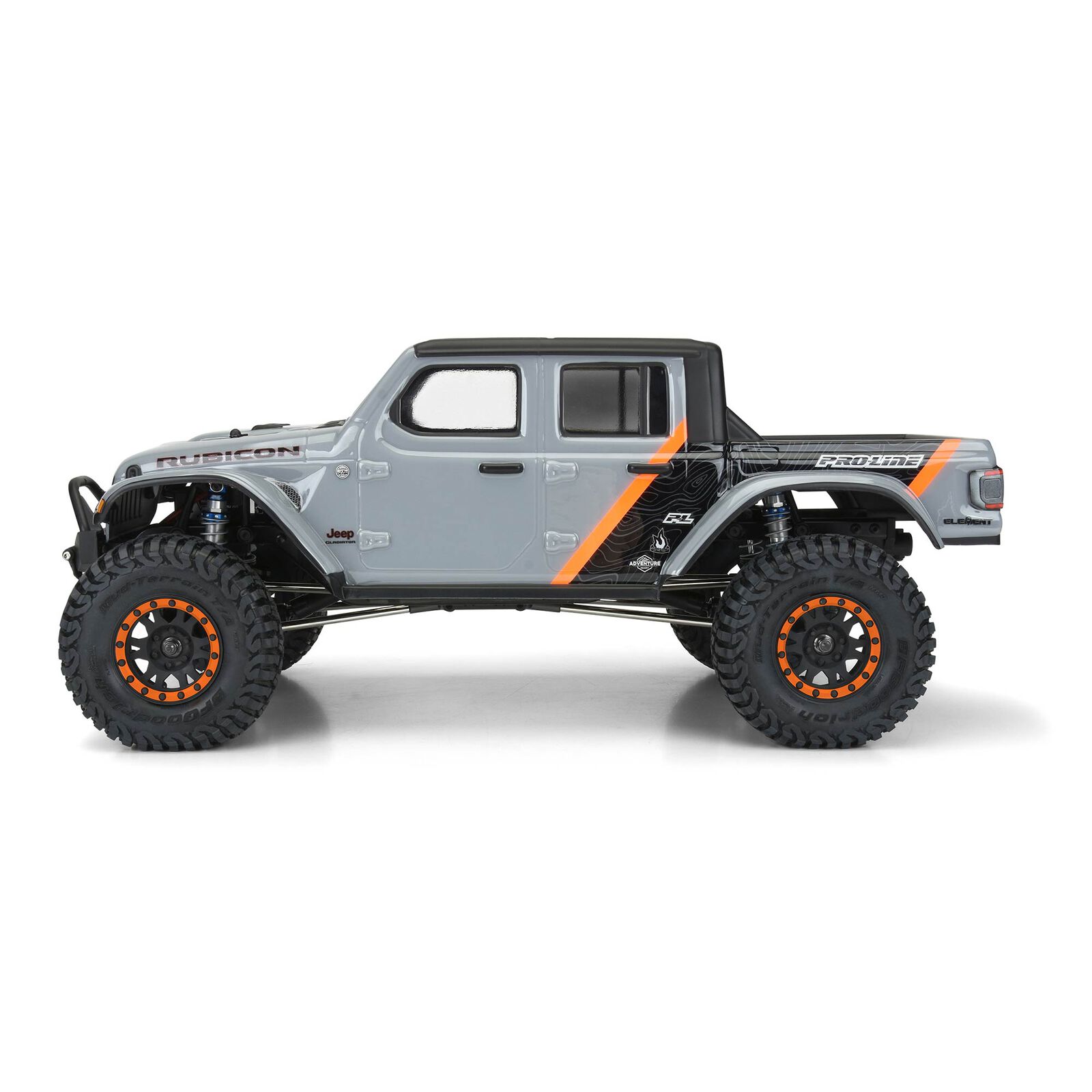 Pro-Line Racing 1/10 2020 Jeep Gladiator Clear Body 12.3" (313mm) Wheelbase Crwlrs-PRO353500