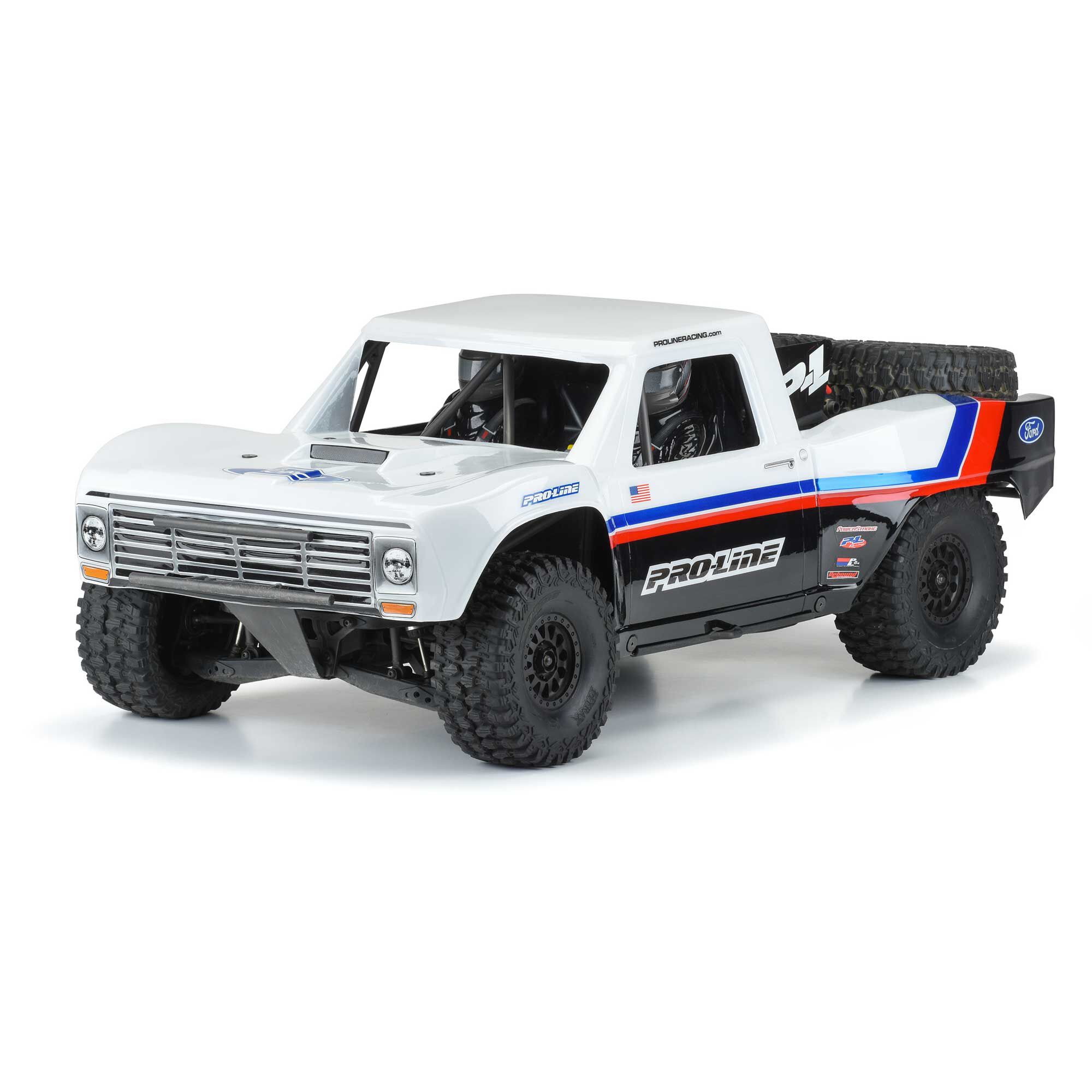 Pro-Line Racing 1:7 Pre-Cut 1967 Ford F-100 Truck Clear Body: Unlimited Desert Racer-PRO354717