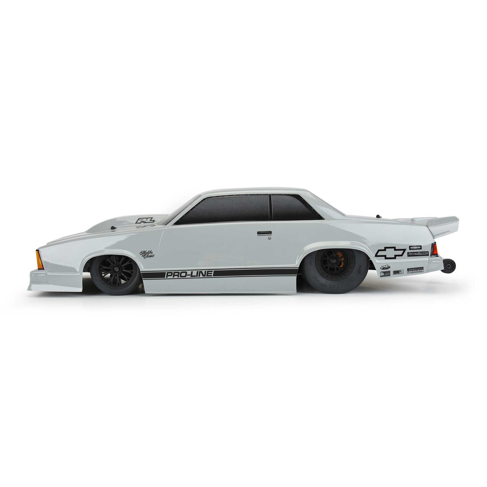 Pro-Line Racing 1/10 1978 Chevrolet Malibu Tough-Color Gray Body: Drag Car-PRO354914