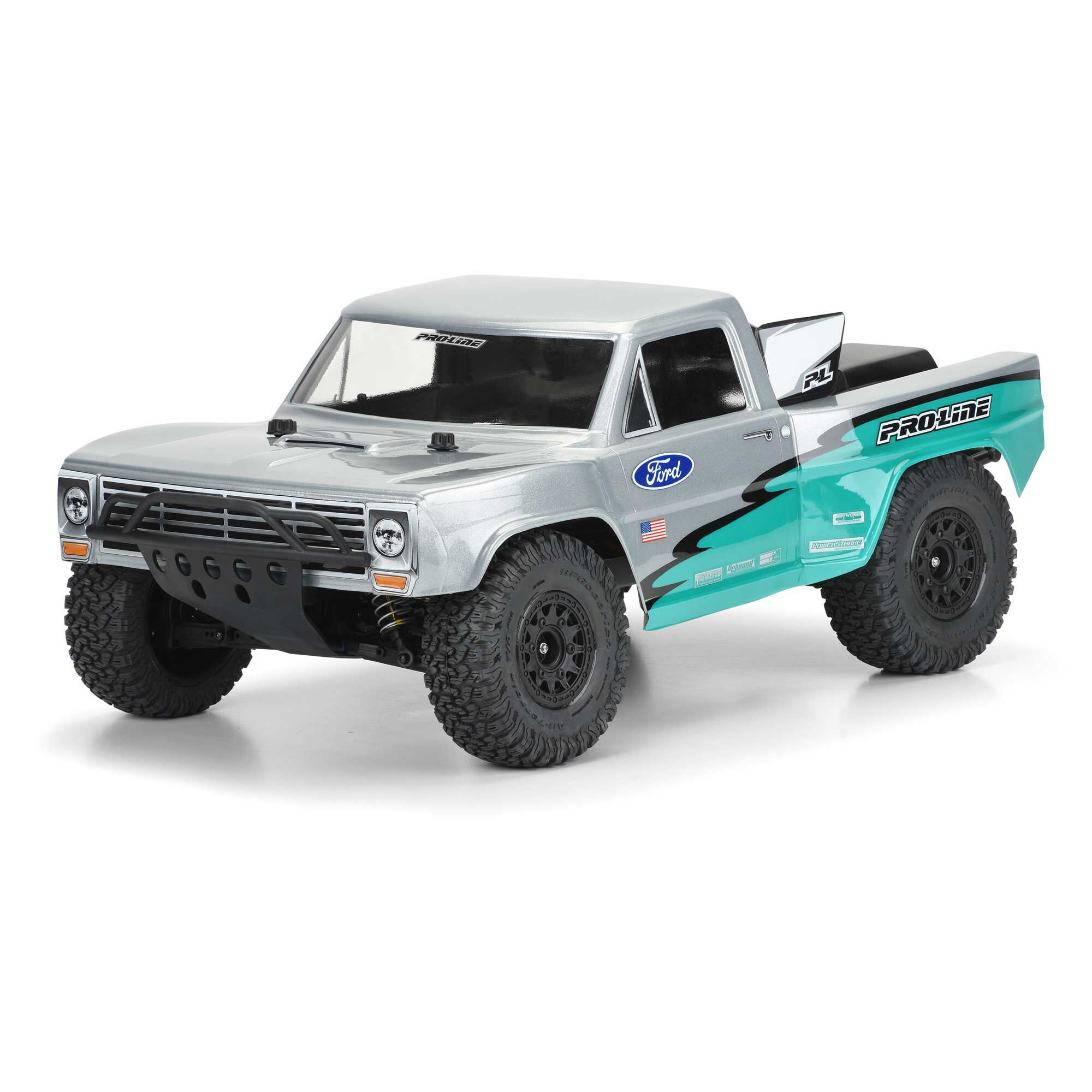 Pro-Line Racing 1:10 Pre-Cut 1967 Ford F-100 Race Truck Clear Body: Short Course-PRO355117