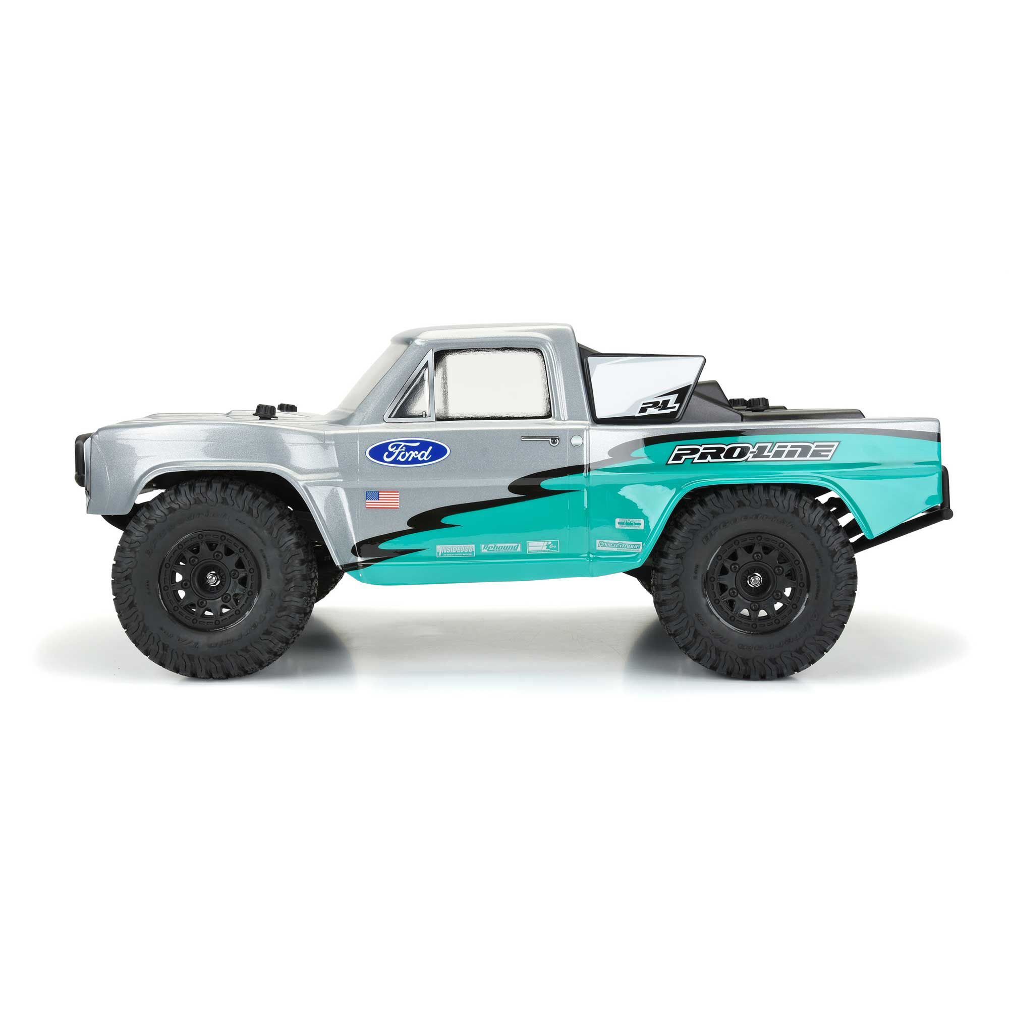 Pro-Line Racing 1:10 Pre-Cut 1967 Ford F-100 Race Truck Clear Body: Short Course-PRO355117