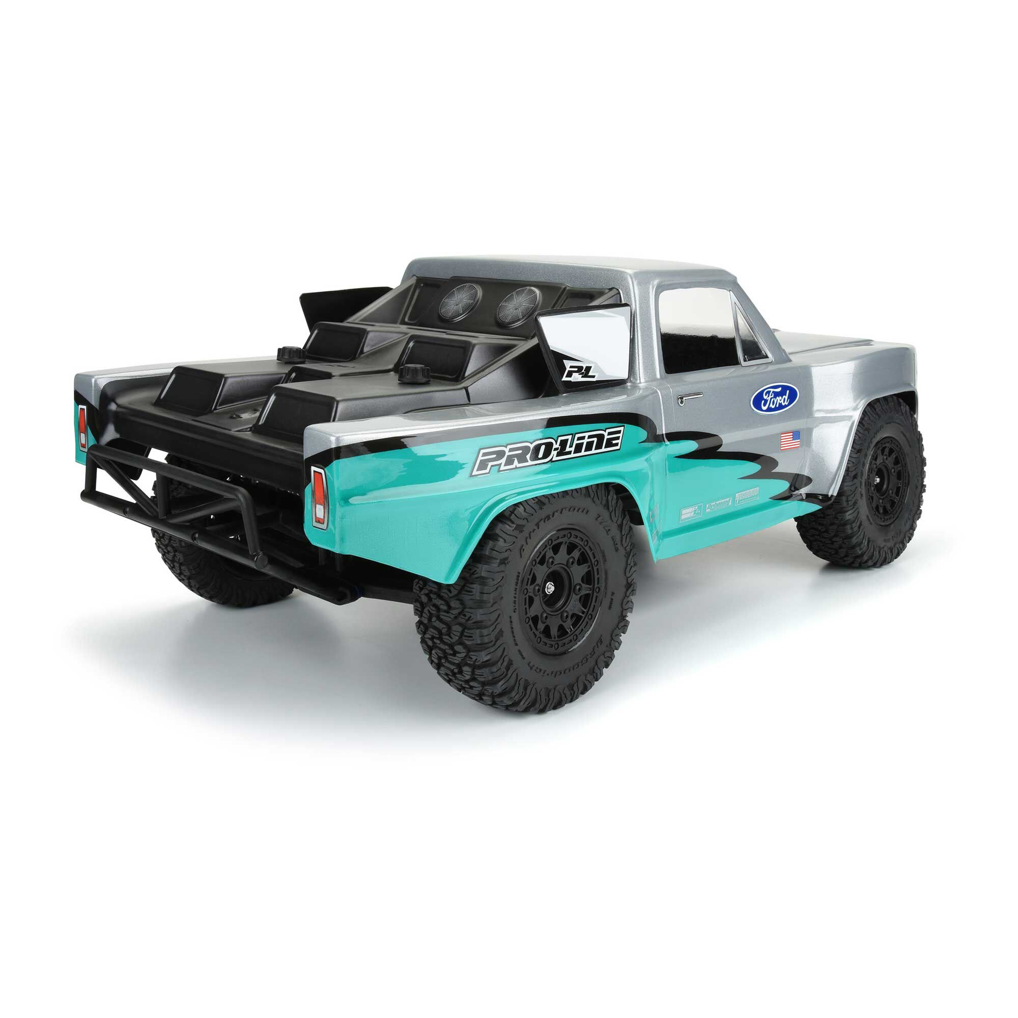 Pro-Line Racing 1:10 Pre-Cut 1967 Ford F-100 Race Truck Clear Body: Short Course-PRO355117