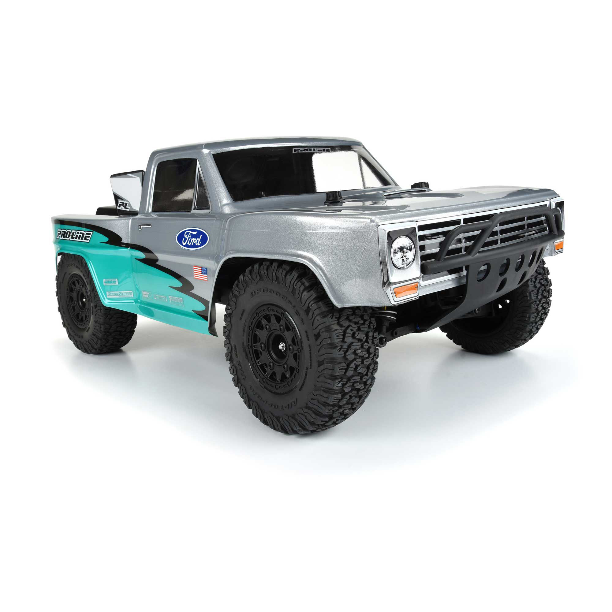Pro-Line Racing 1:10 Pre-Cut 1967 Ford F-100 Race Truck Clear Body: Short Course-PRO355117