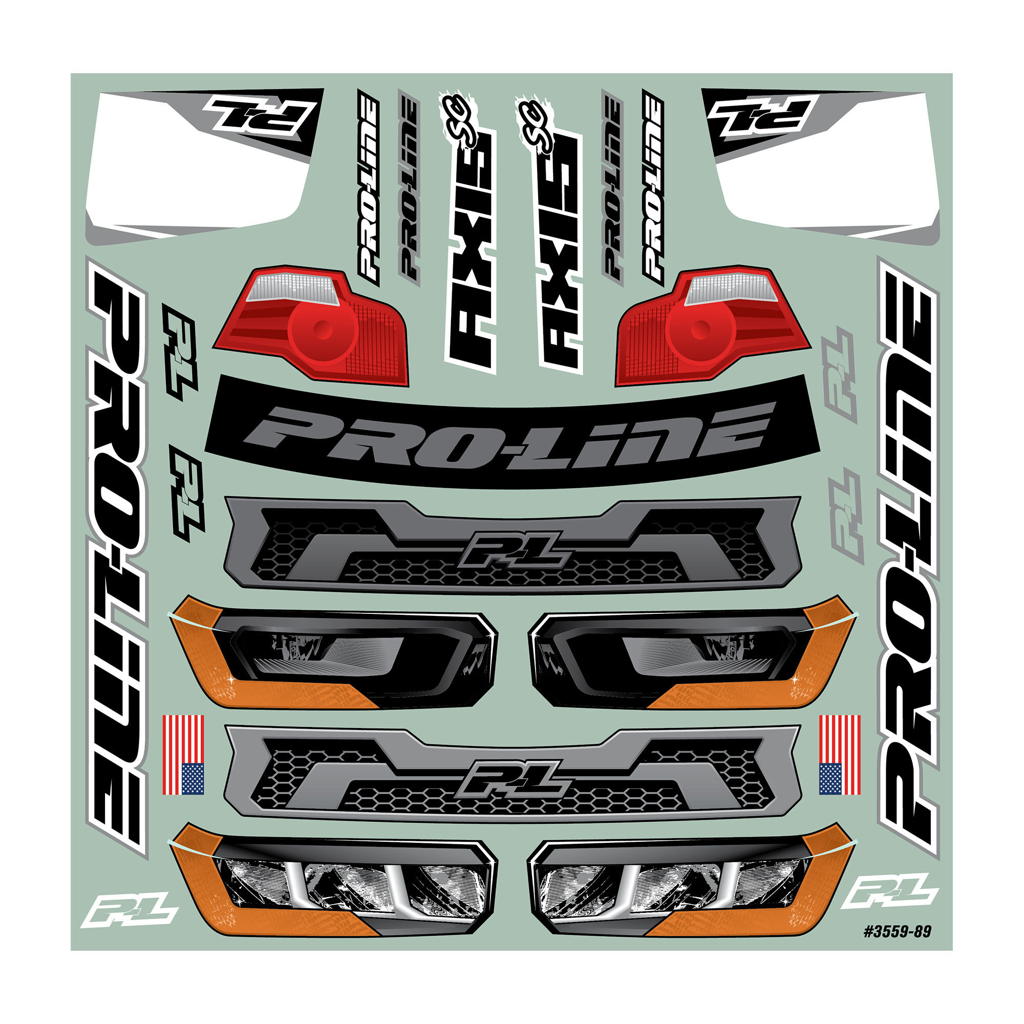 Pro-Line Racing 1:10 Axis SC Clear Body: Short Course-PRO355900