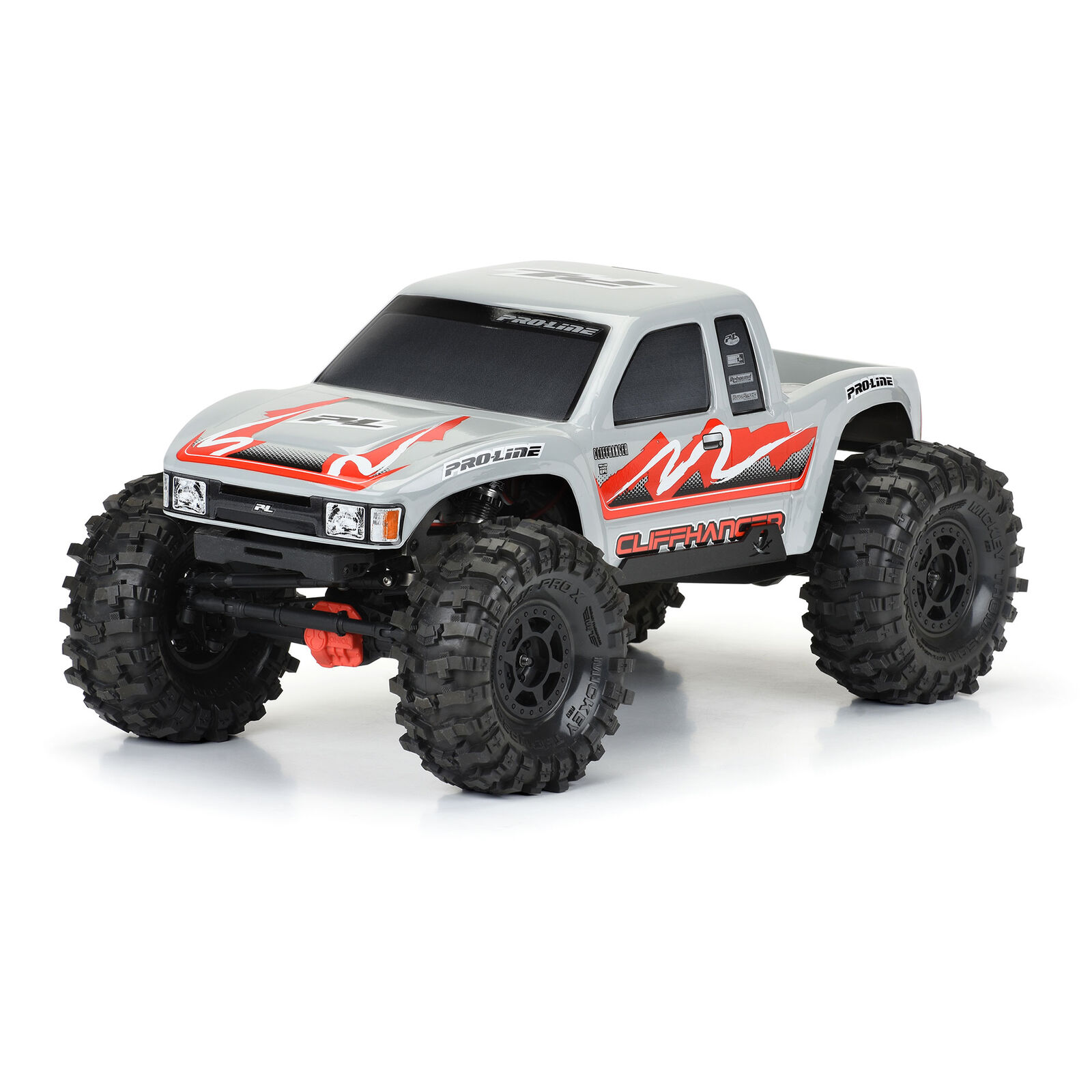Pro-Line Racing 1/10 Cliffhanger HP Tough-Color Gray Body 12.3” (313mm) WB Crawlers-PRO356614