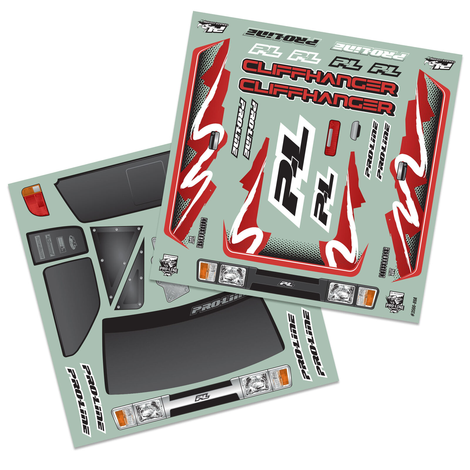Pro-Line Racing 1/10 Cliffhanger HP Tough-Color Gray Body 12.3” (313mm) WB Crawlers-PRO356614