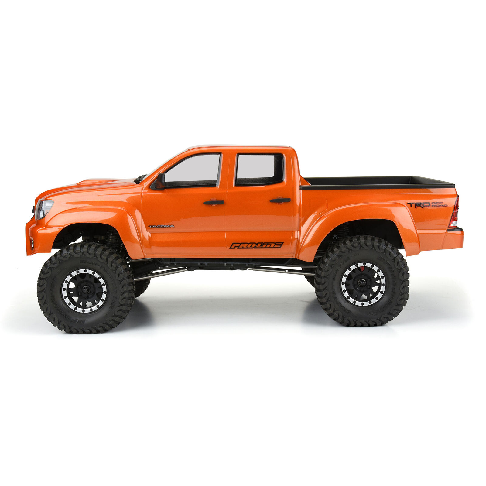 Pro-Line Racing 1/10 2015 Toyota Tacoma TRD Pro Clear Body 12.3" (313mm) Wheelbase: Crawlers-PRO356800