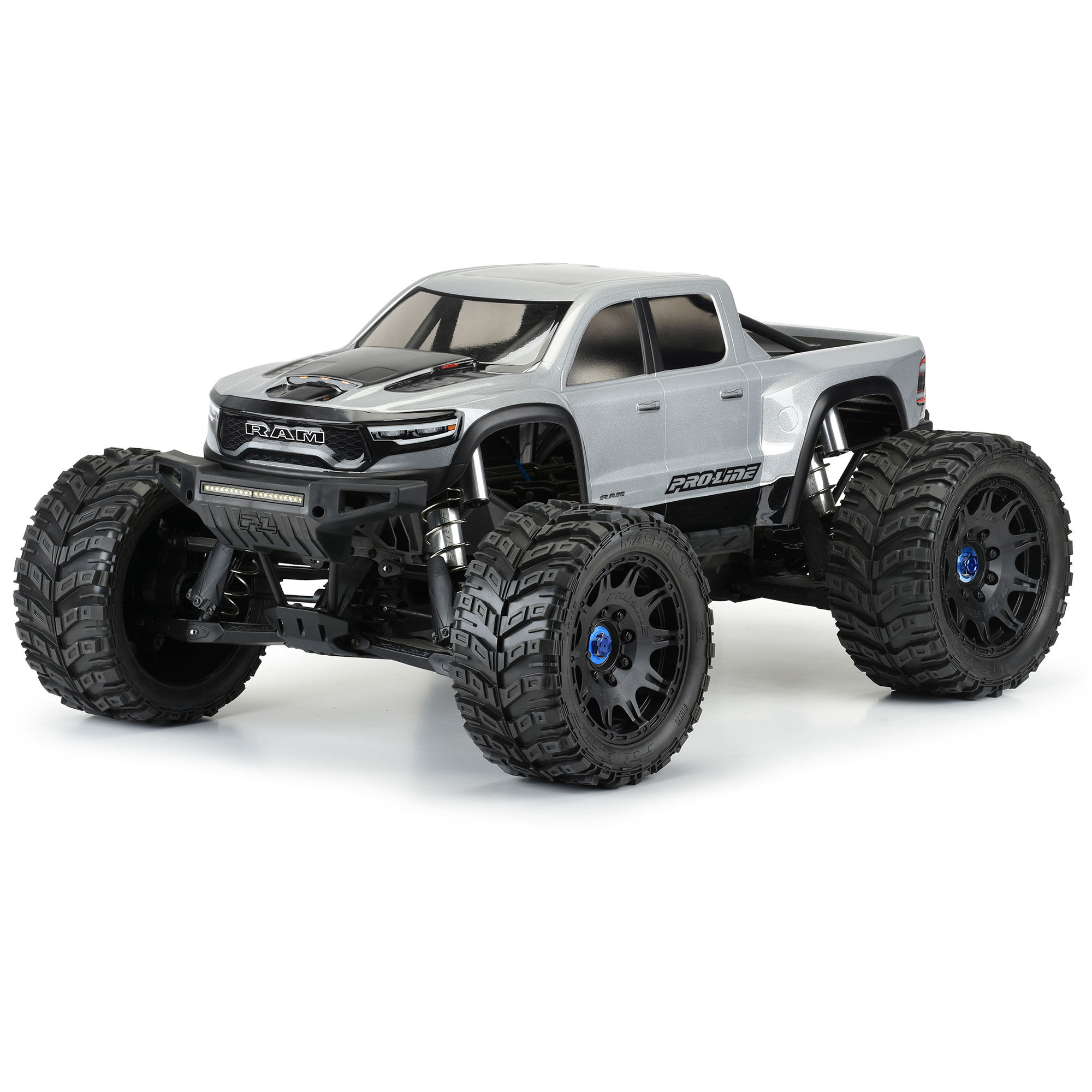 Pro-Line Racing 1:5 Pre-Cut 2021 Ram 1500 Clear Body: X-MAXX-PRO357417