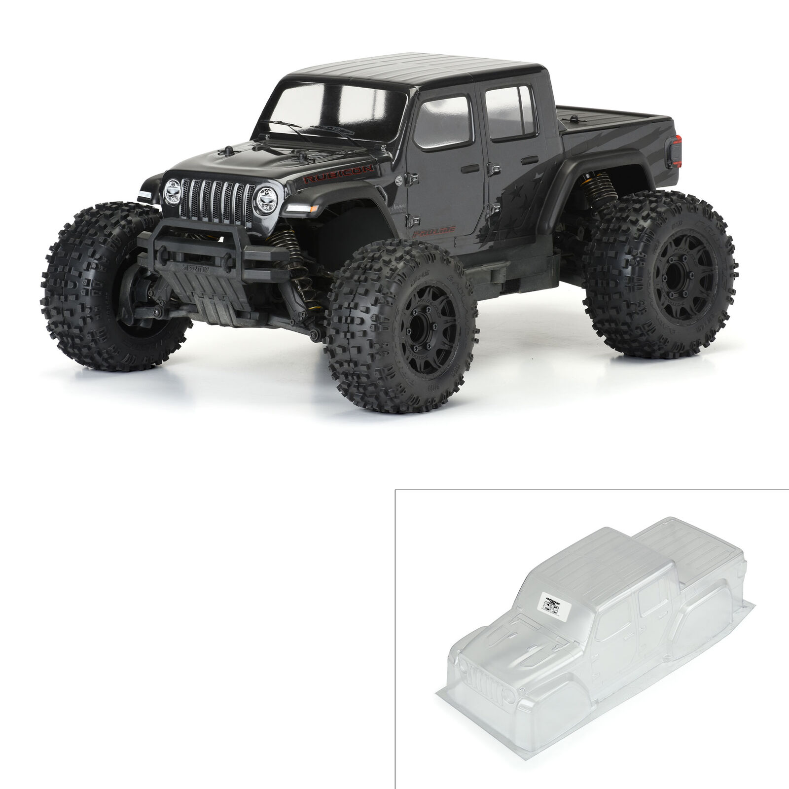 Pro-Line Racing 1/10 Jeep Gladiator Rubicon Clear Body: GRANITE-PRO357500