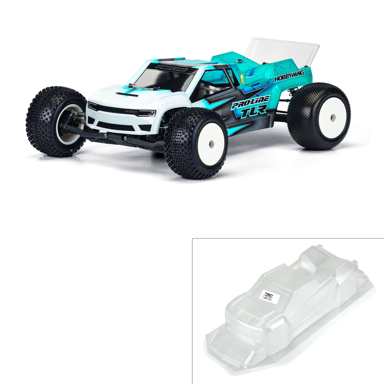 Pro-Line Racing 1/10 Axis ST Clear Body: TLR 22T 4.0 & AE T6.2-PRO358100