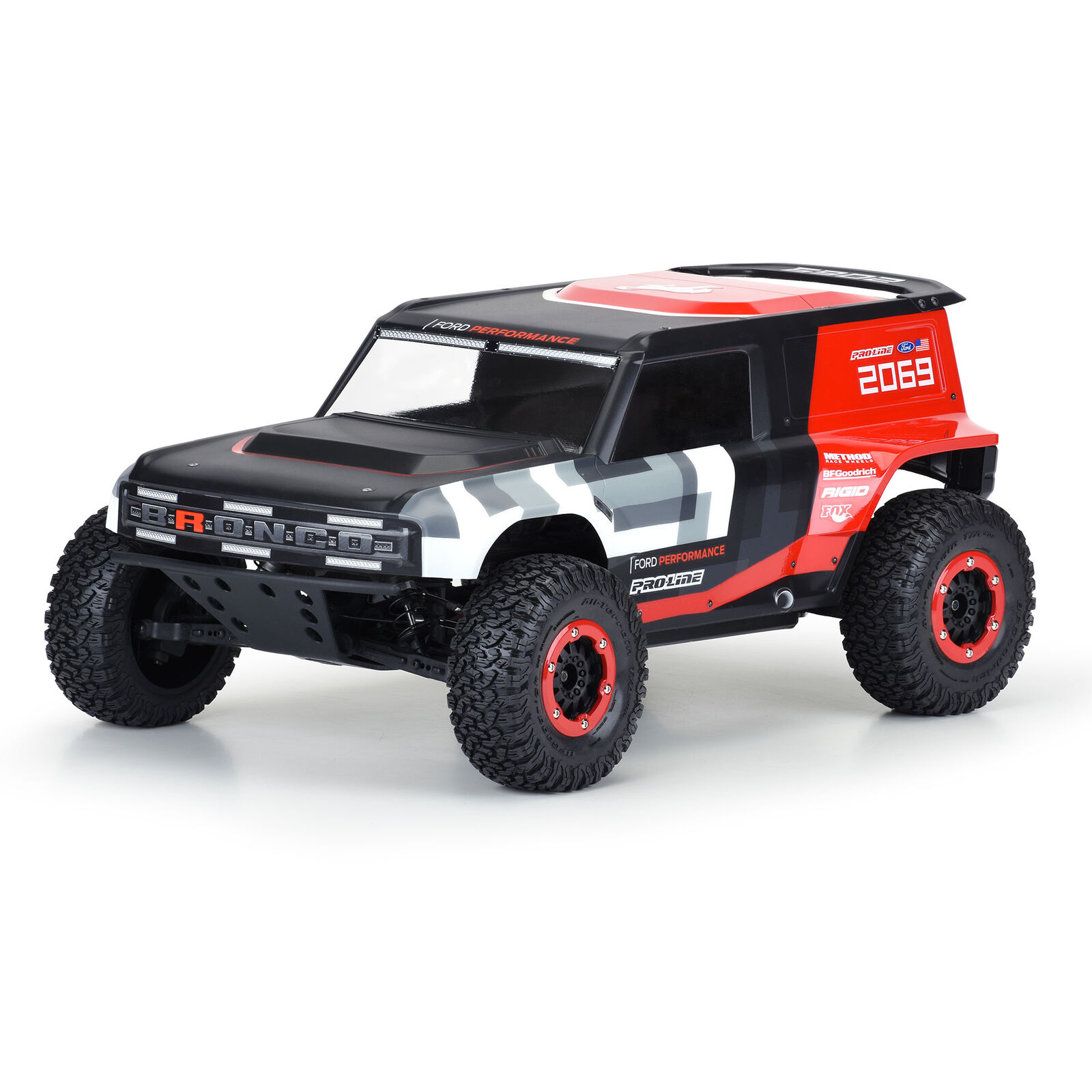 Pro-Line Racing 1/10 Ford Bronco R Clear Body: Short Course-PRO358600