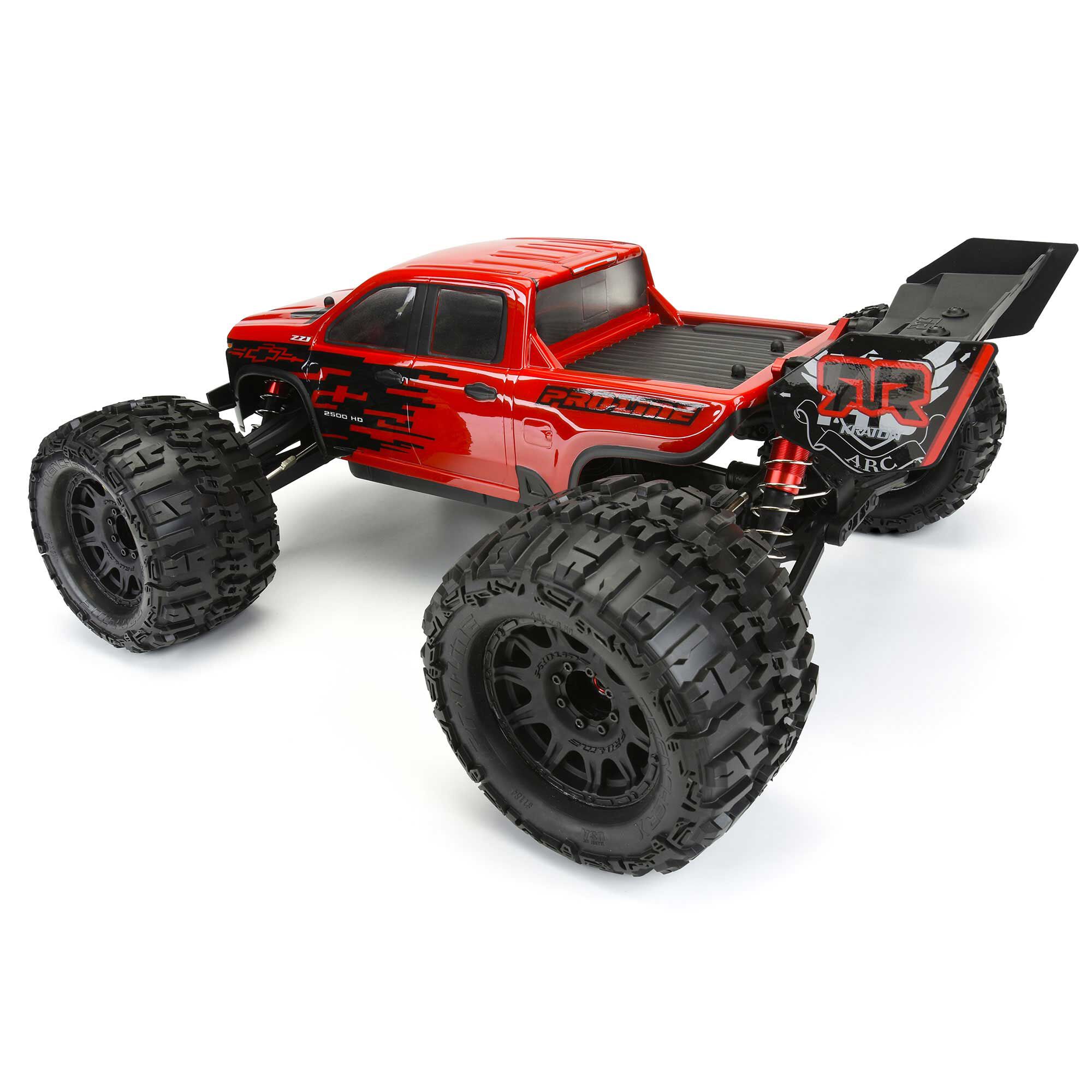 Pro-Line Racing 1:8 2021 Chevrolet Silverado 2500 HD Clear Body-PRO359200