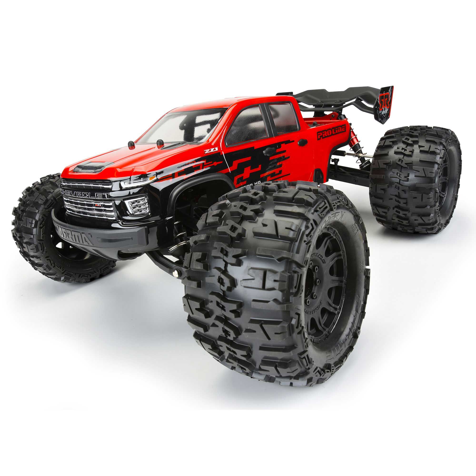 Pro-Line Racing 1:8 2021 Chevrolet Silverado 2500 HD Clear Body-PRO359200