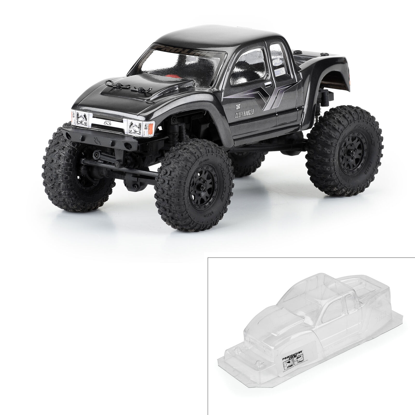 Pro-Line Racing 1/24 Cliffhanger High Performance Clear Body: SCX24-PRO359600