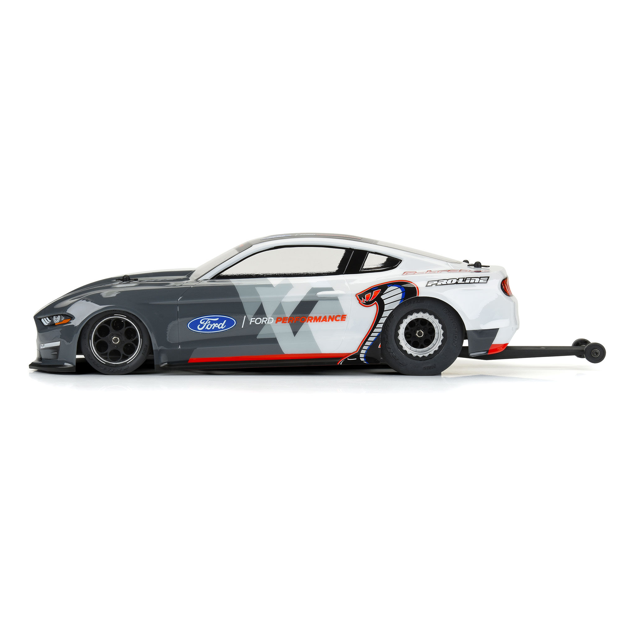 Pro-Line Racing 1:16 2021 Ford Mustang Cobra Jet Clear Body: Losi Mini Drag Car-PRO360500