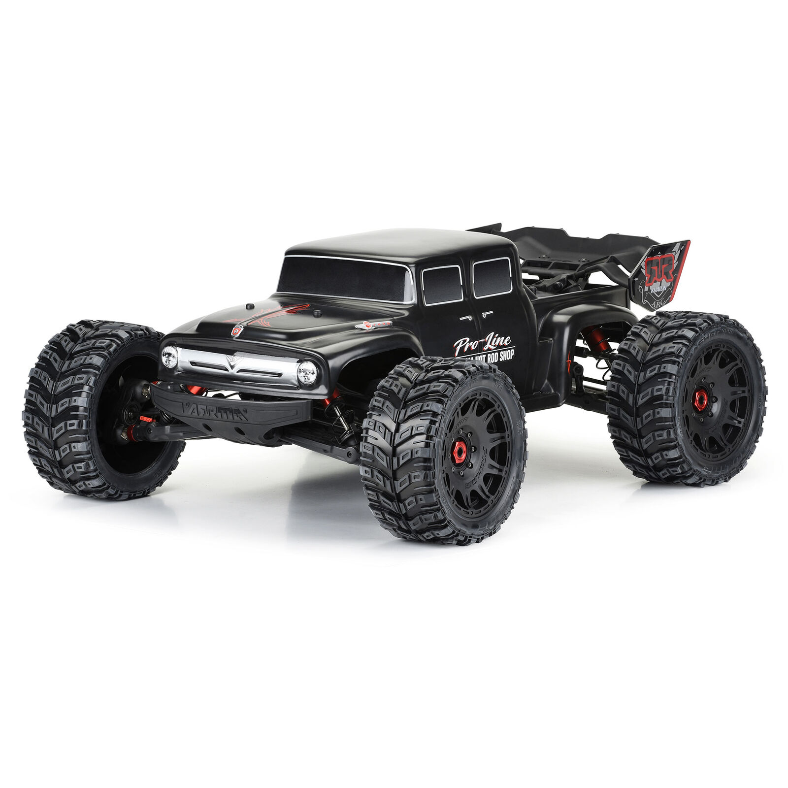 Pro-Line Racing 1/5 Pre-Cut Ford F-100 Bash Armor Black Body: Kraton 8S-PRO361118