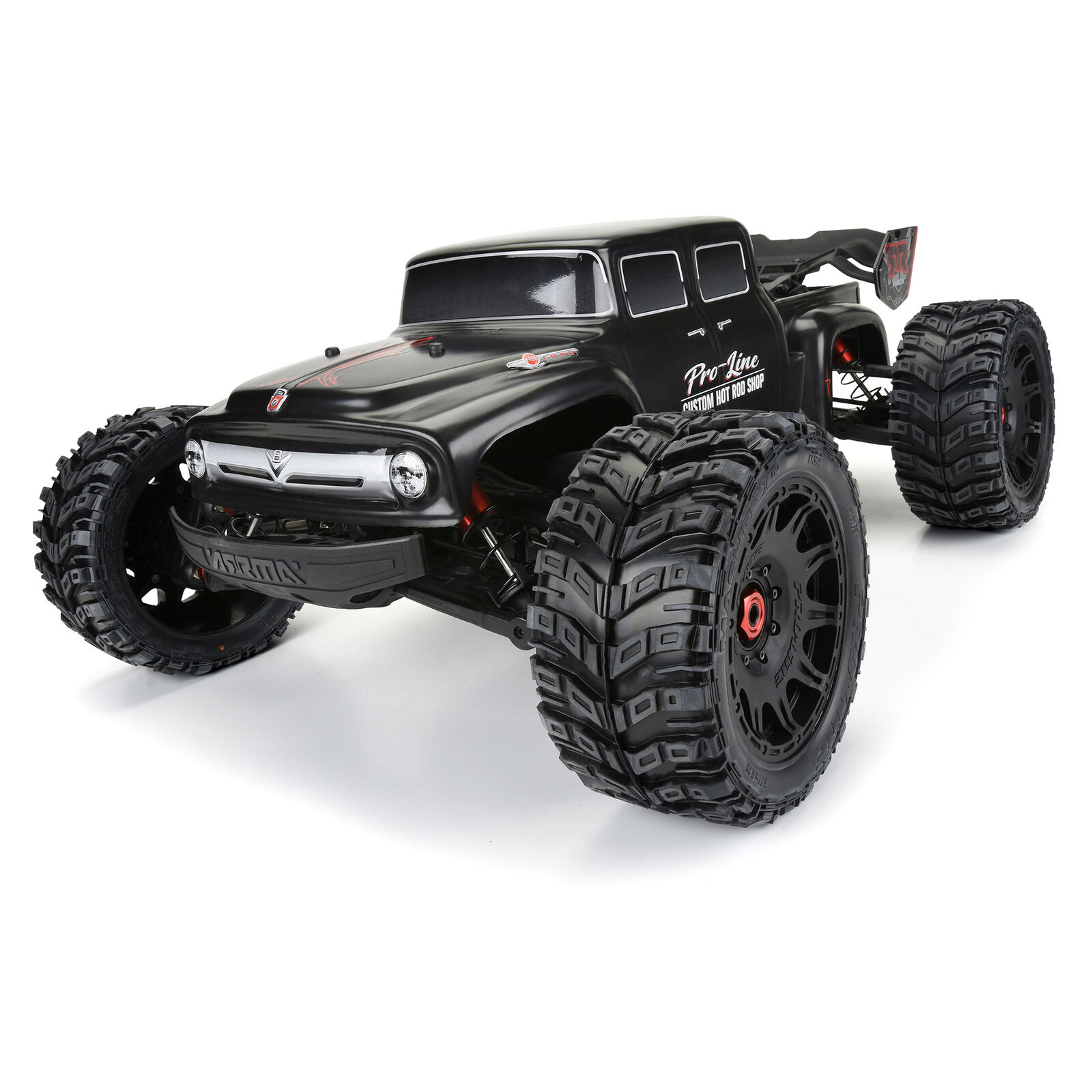 Pro-Line Racing 1/5 Pre-Cut Ford F-100 Bash Armor Black Body: Kraton 8S-PRO361118