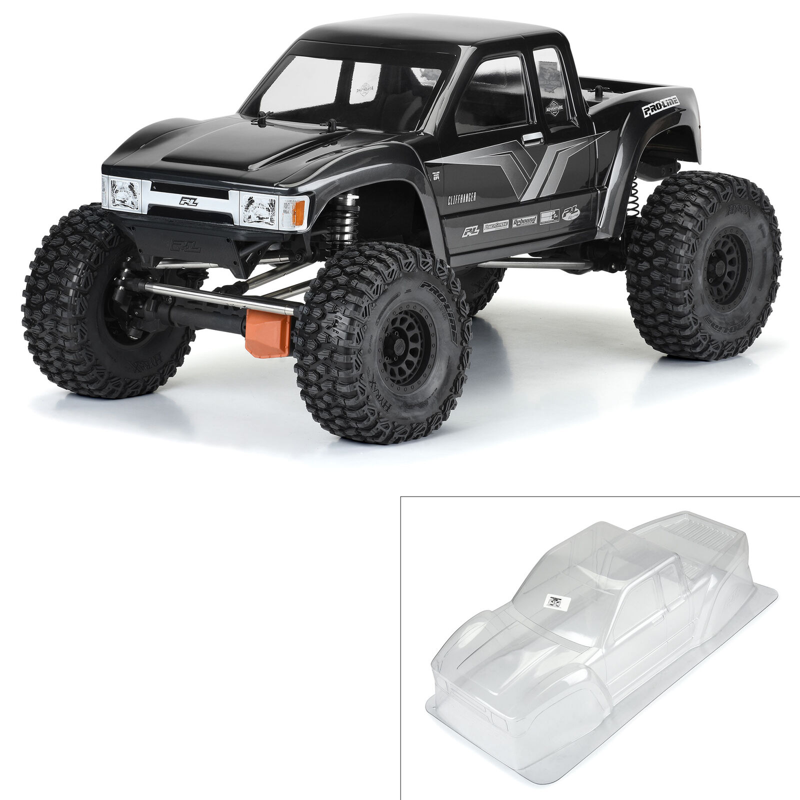 Pro-Line Racing 1/6 Cliffhanger High Performance Clear Body: SCX6-PRO361200