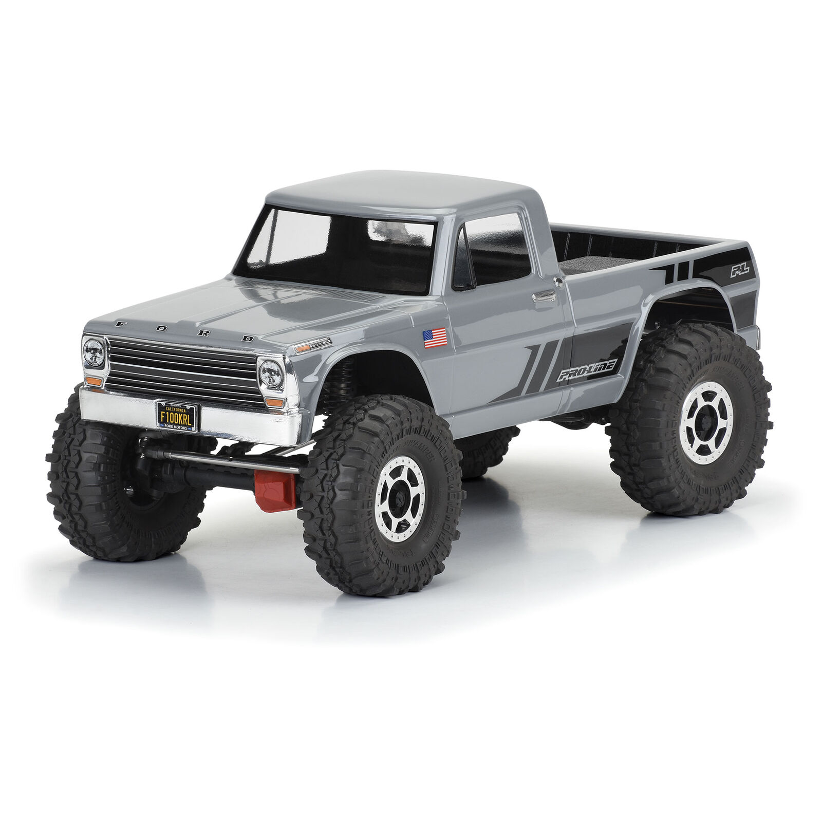 Pro-Line Racing 1/10 1967 Ford F-100 Clear Body 12.3" (313mm) Wheelbase Crawlers-PRO361300