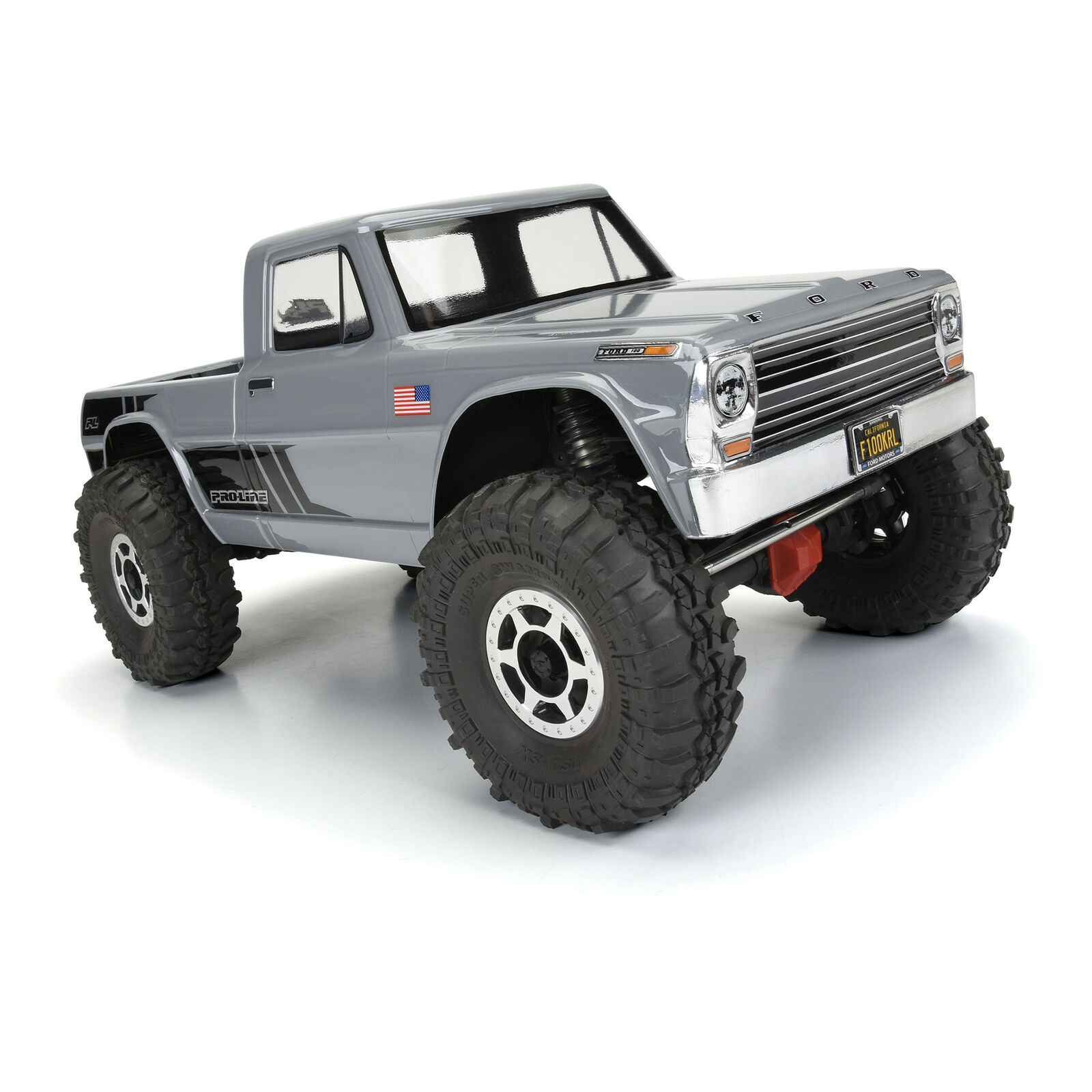 Pro-Line Racing 1/10 1967 Ford F-100 Clear Body 12.3" (313mm) Wheelbase Crawlers-PRO361300
