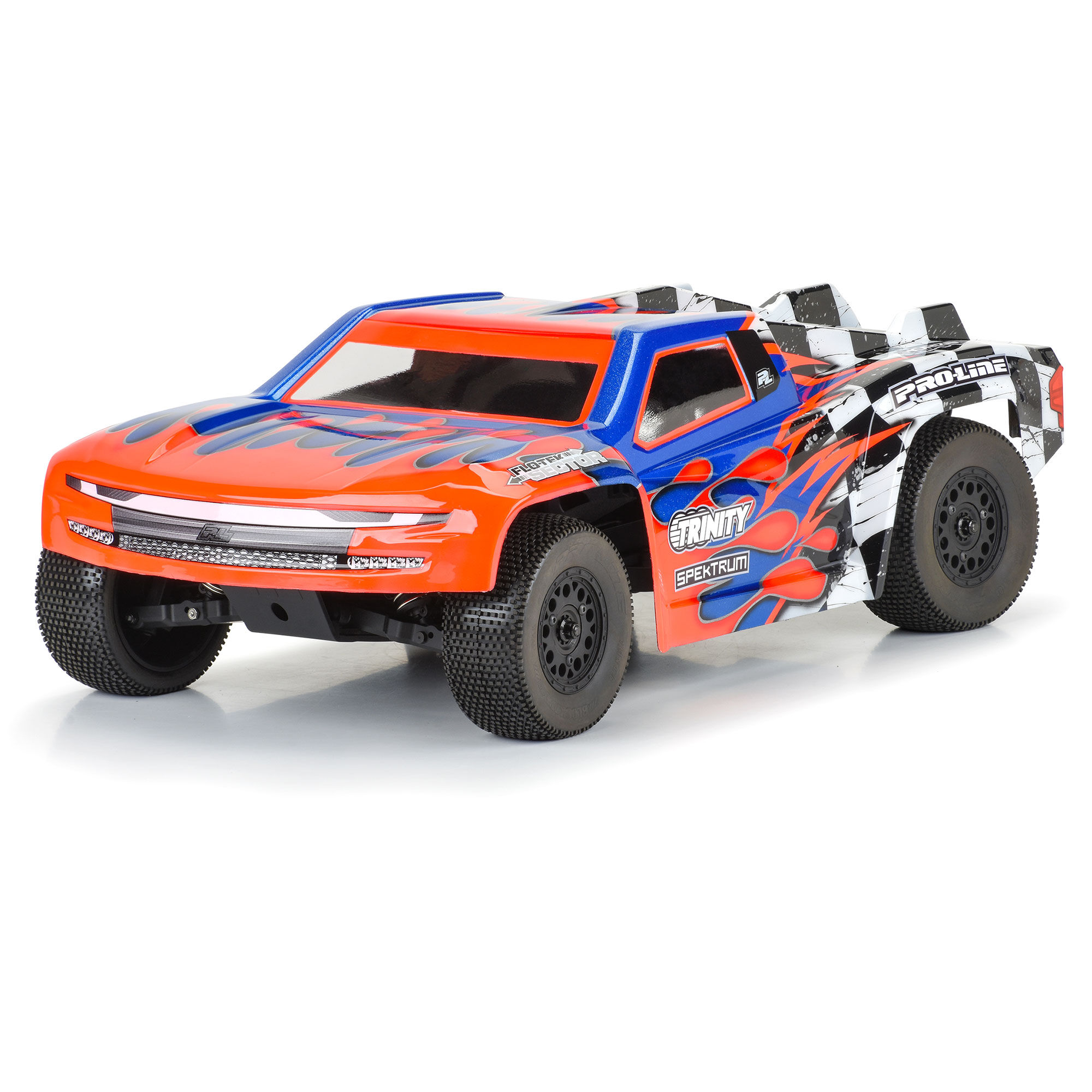 Pro-Line Racing 1:10 Pre-Cut Flo-Tek Sector Clear Body: Short Course-PRO363717