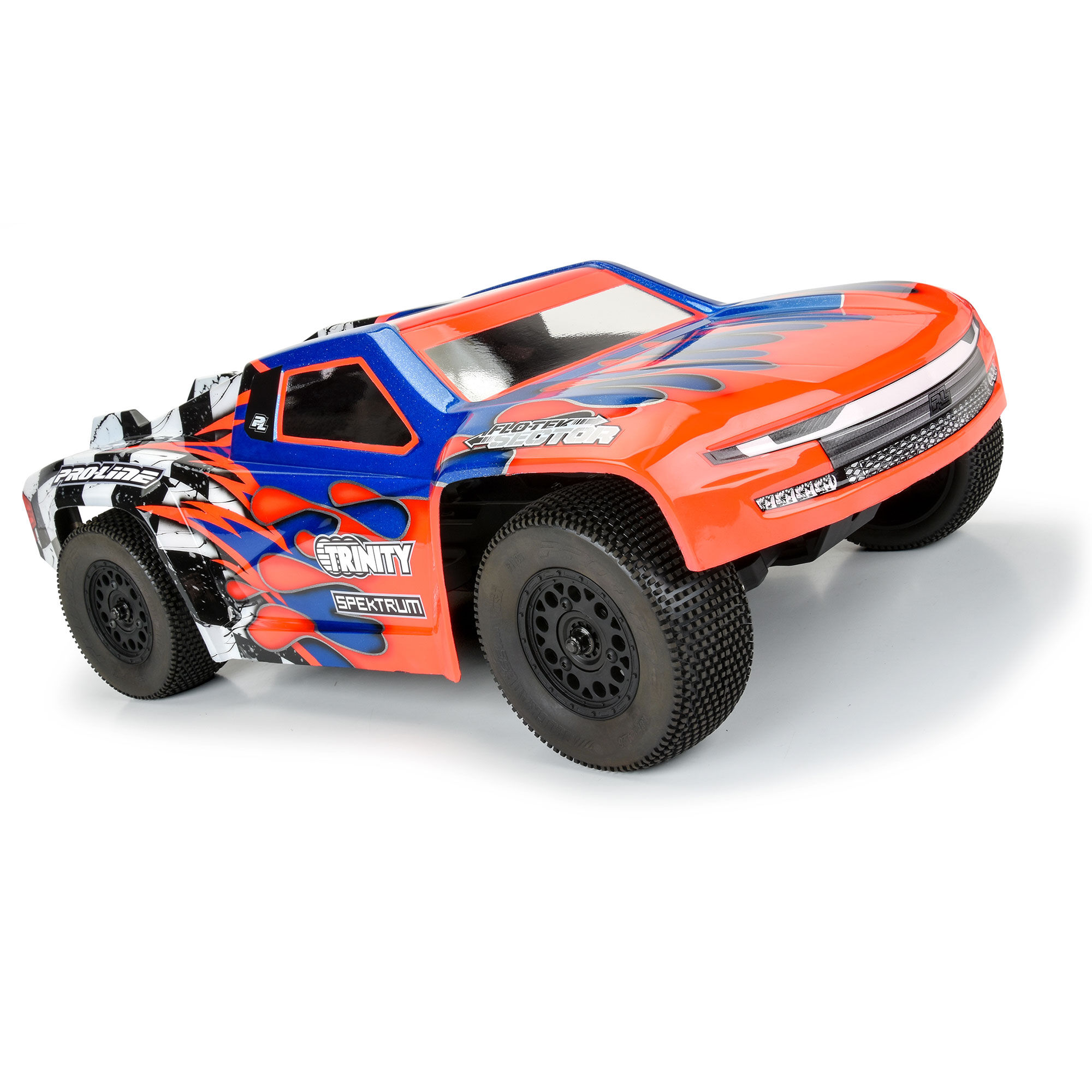 Pro-Line Racing 1:10 Pre-Cut Flo-Tek Sector Clear Body: Short Course-PRO363717