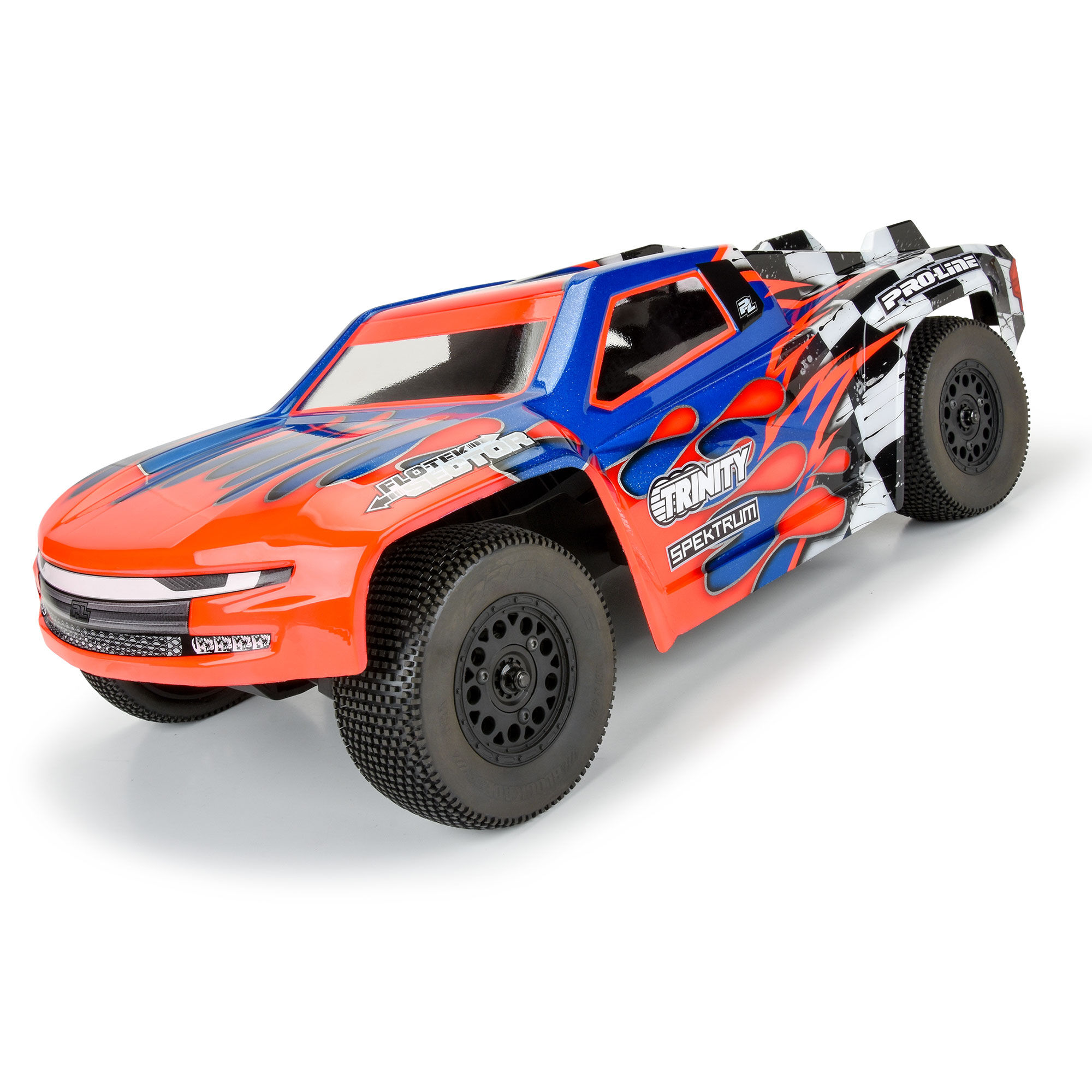 Pro-Line Racing 1:10 Pre-Cut Flo-Tek Sector Clear Body: Short Course-PRO363717