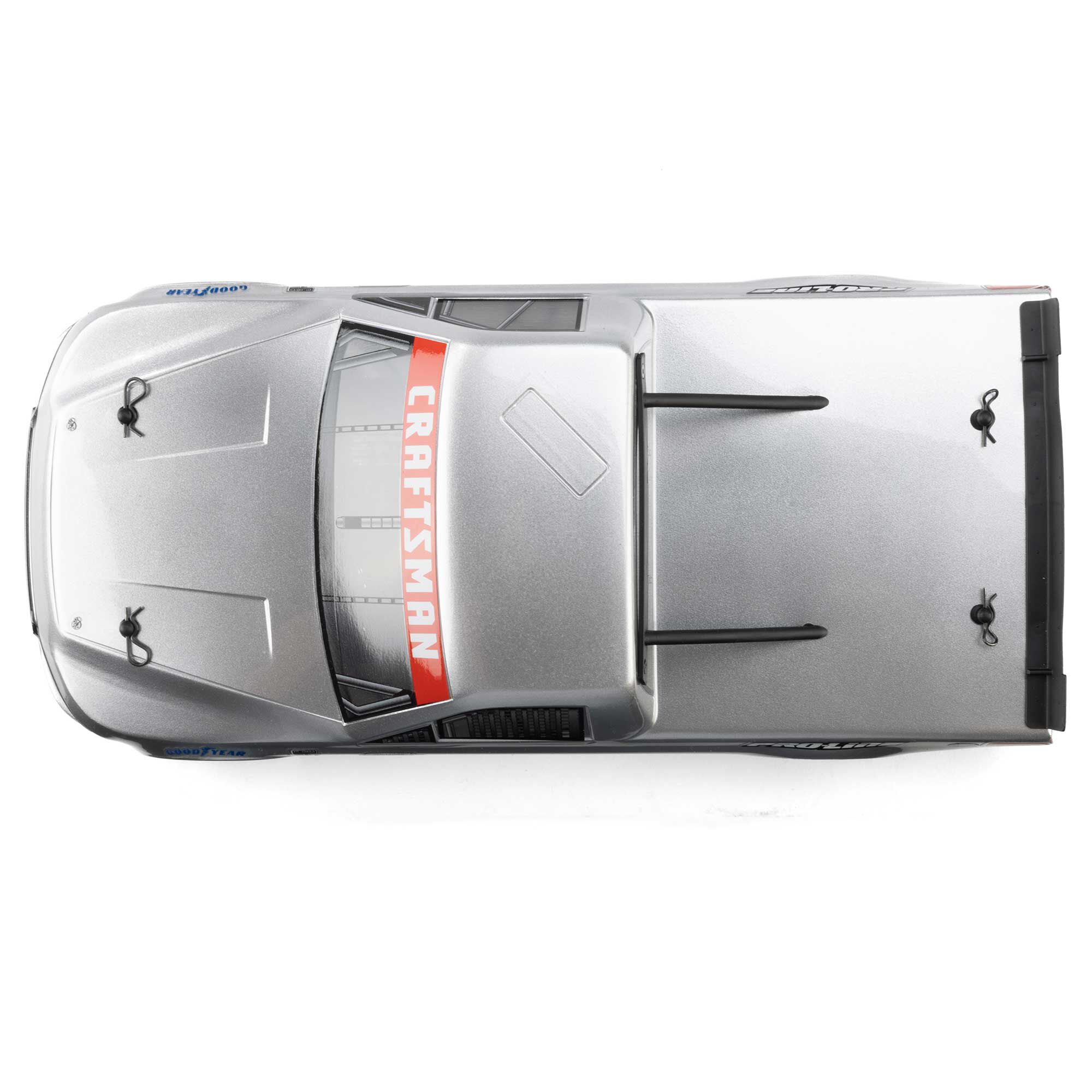 Pro-Line Racing 1:12 Pre-Cut 2024 Ford F-150 Truck Clear Body: Losi NASCAR-PRO365400