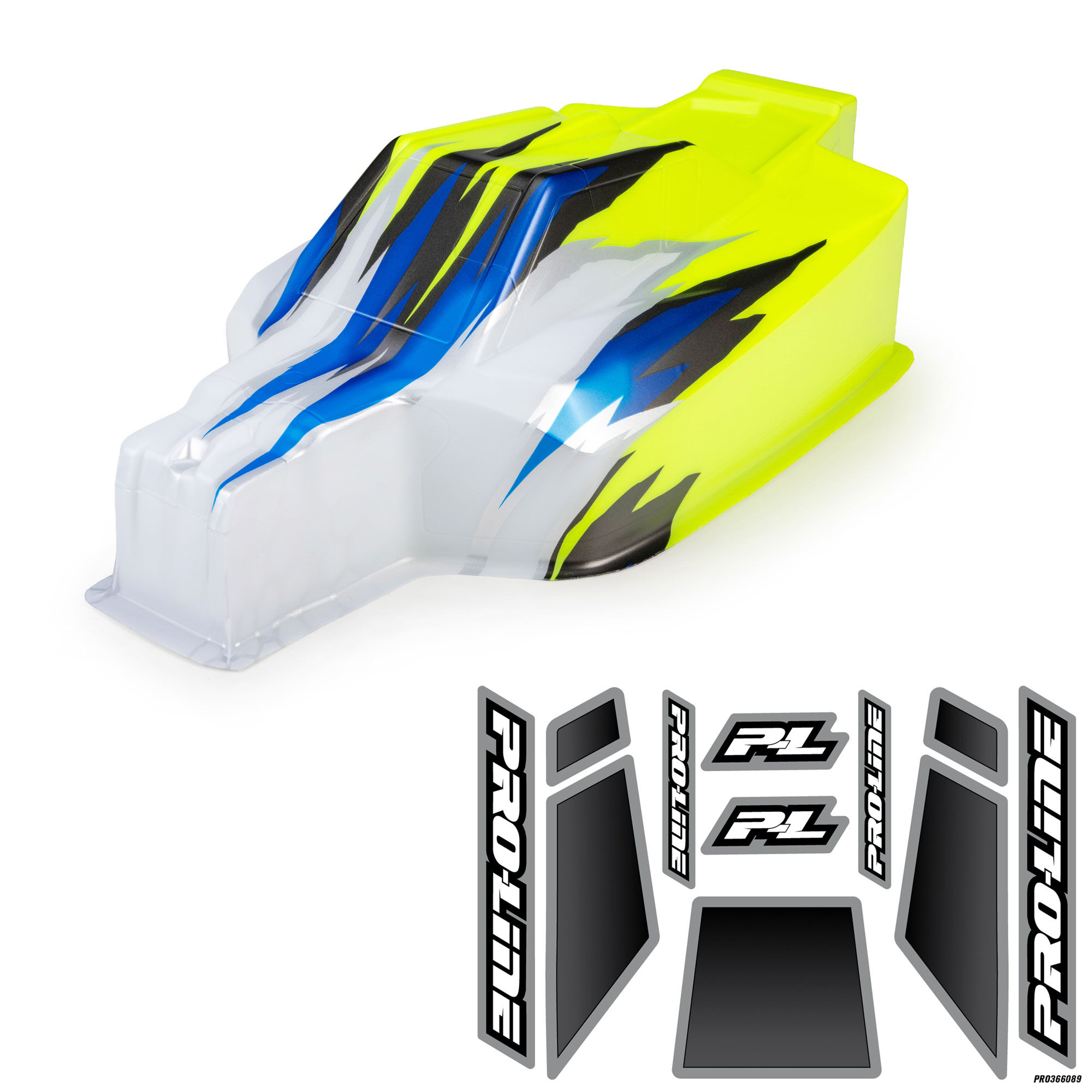 Pro-Line Racing 1:8 Limited Edition Pre-Painted Sector Hase Body: Mugen MBX8/MBX8R-PRO366021