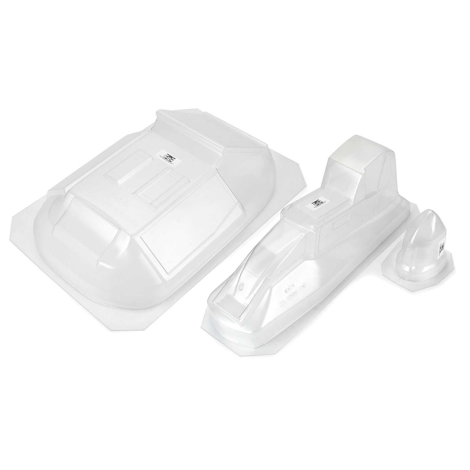 Pro-Line Racing 1/10 Sprint Car Light Weight Clear Body Panel Kit: Losi Sprint Car-PRO367400