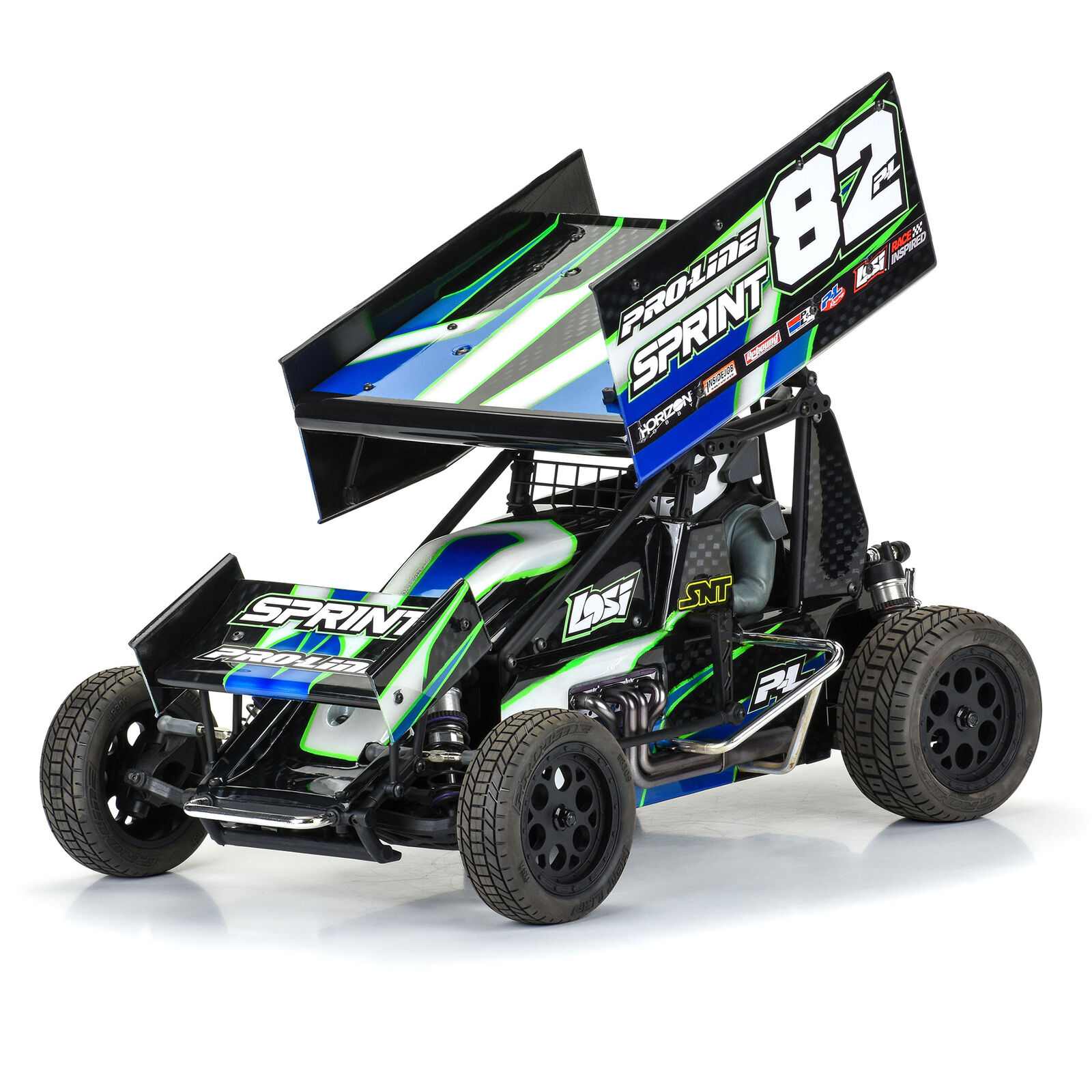 Pro-Line Racing 1/10 Sprint Car Light Weight Clear Body Panel Kit: Losi Sprint Car-PRO367400