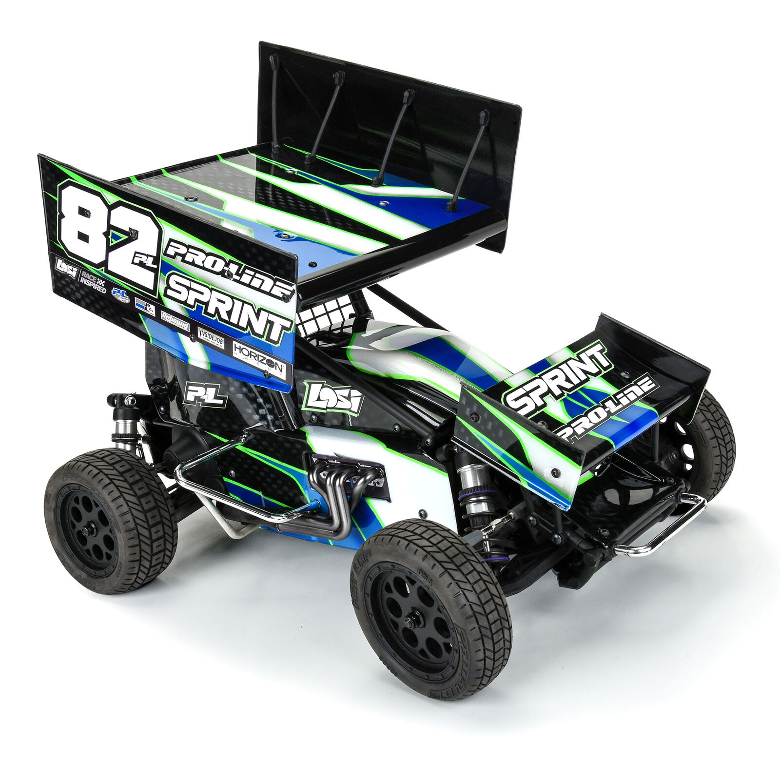 Pro-Line Racing 1/10 Sprint Car Light Weight Clear Body Panel Kit: Losi Sprint Car-PRO367400